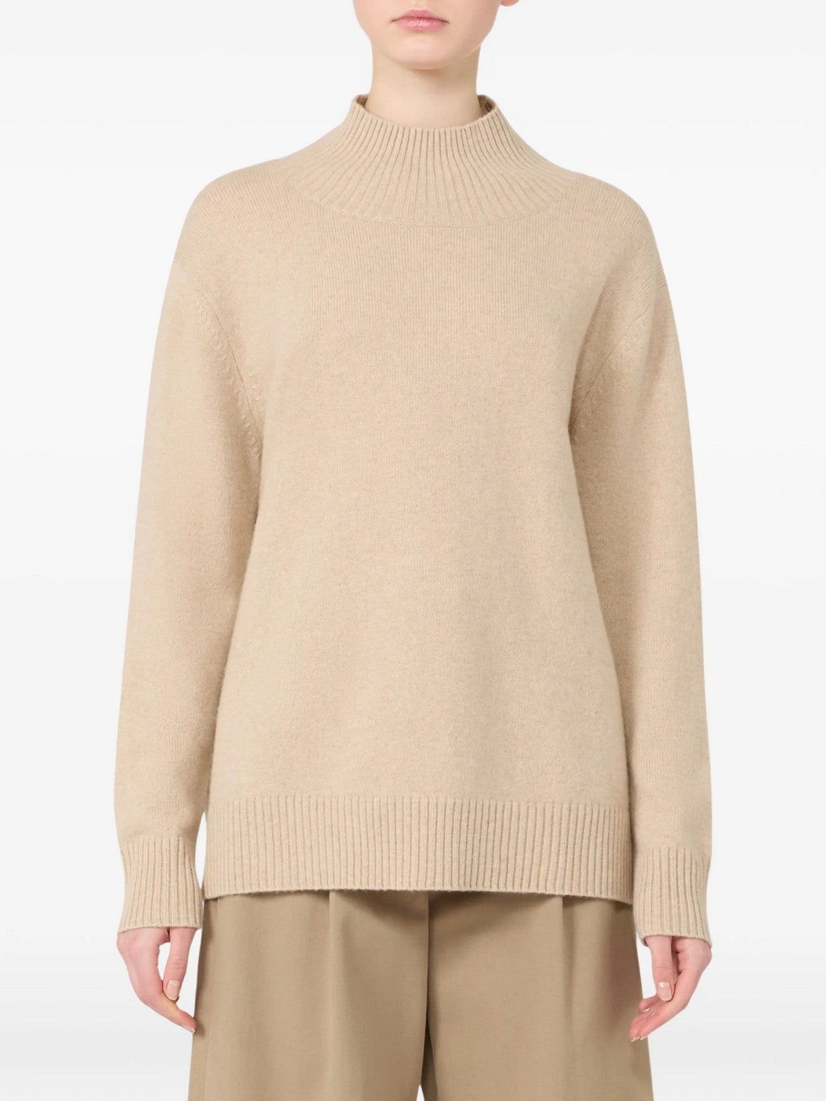 MAX MARA WEEKEND Maglione Donna WKDELEGIA NOCCIOLA - 2625366032600 009 gioboutiqueweb