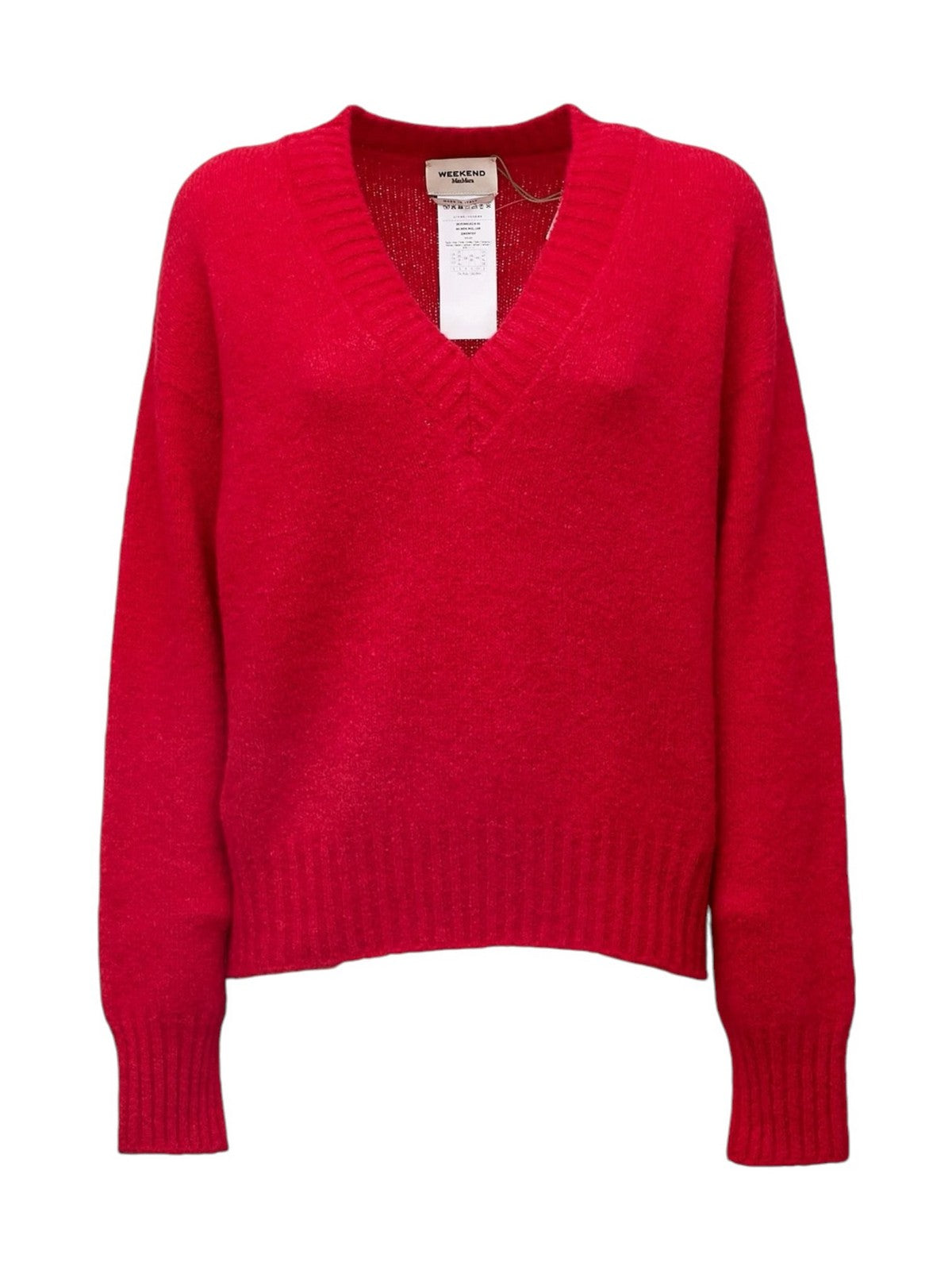MAX MARA WEEKEND Maglione Donna WKDVISITA ROSSO - 2625366162600 001 gioboutiqueweb
