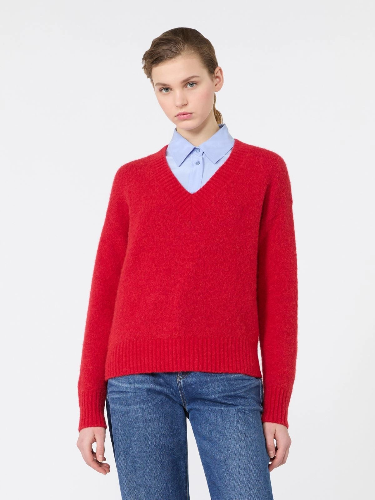 MAX MARA WEEKEND Maglione Donna WKDVISITA ROSSO - 2625366162600 001 gioboutiqueweb