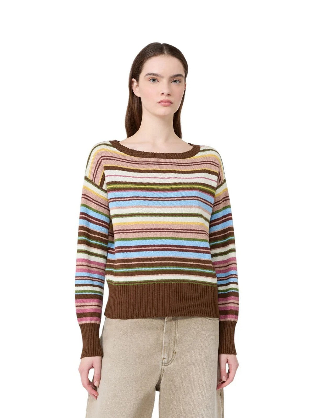 MAX MARA WEEKEND Maglione Donna WKDZINNIA MULTICOLOR - 2625366181600 016 gioboutiqueweb