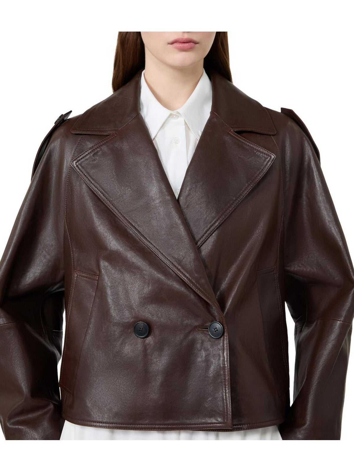 MAX MARA WEEKEND Giubbino Donna WKDFELINO CIOCCOLATO - 2625446051600 002 gioboutiqueweb