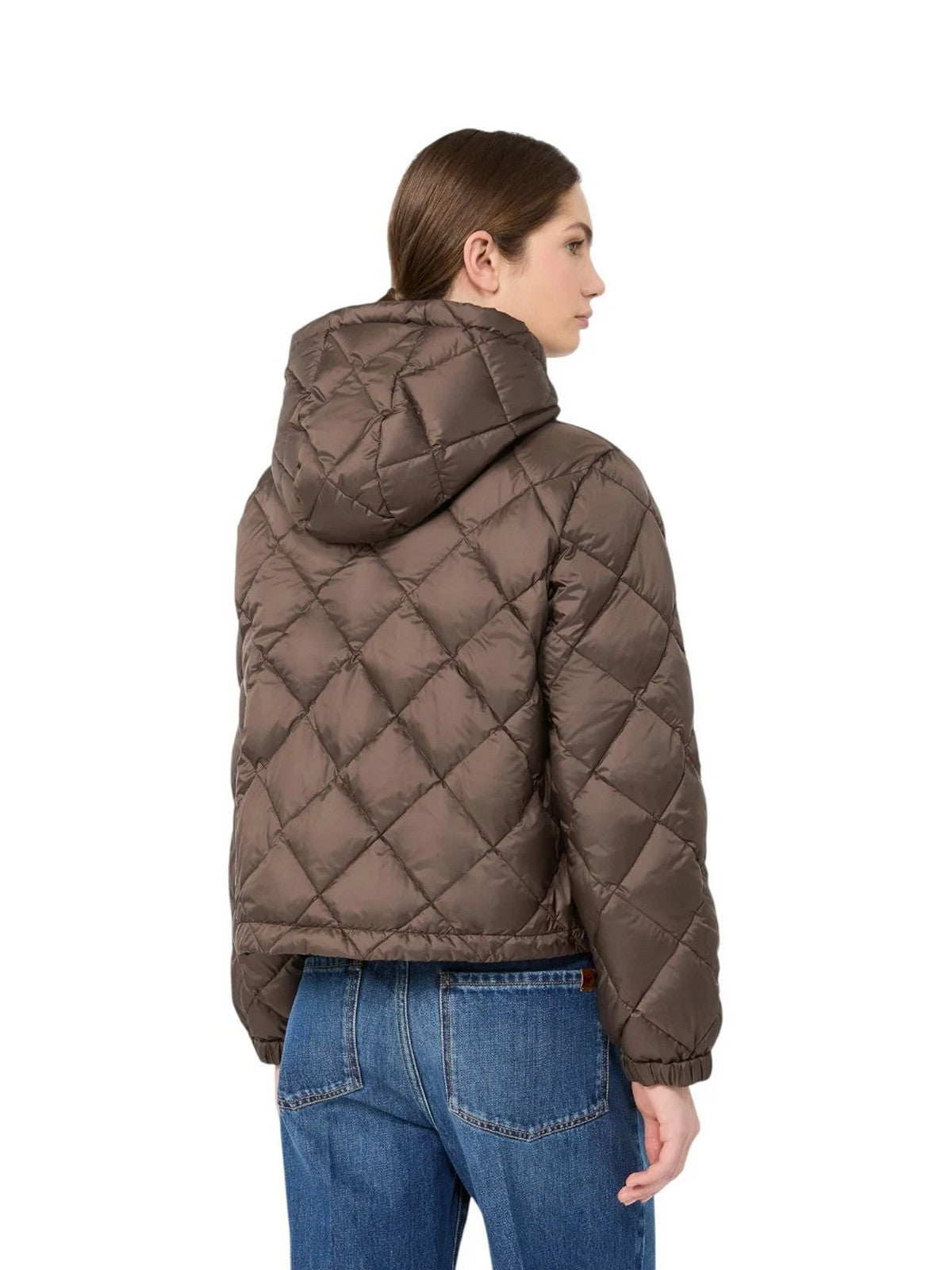 MAX MARA WEEKEND Piumino Donna WKDERIS MARRONE - 2625486062600 035 gioboutiqueweb