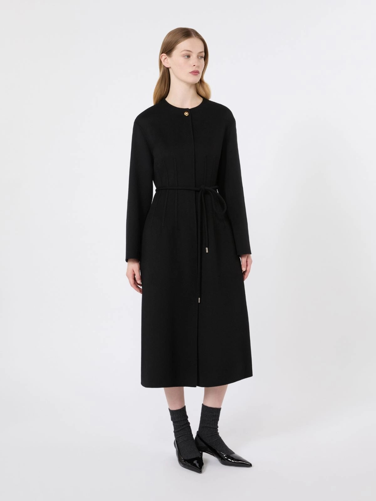 MAX MARA STUDIO Cappotto Donna MSTFIACRE NERO - 2626016011600 007