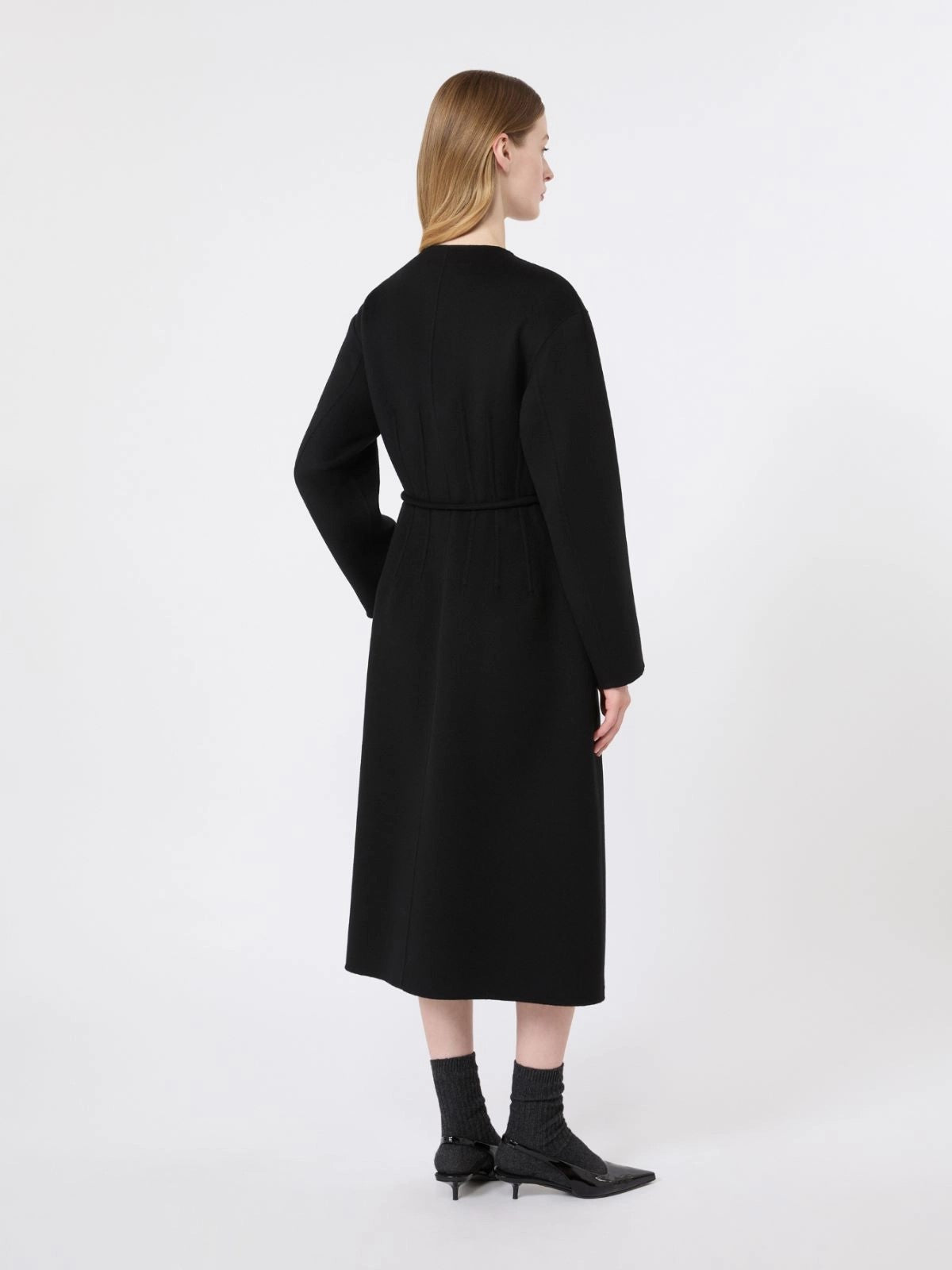 MAX MARA STUDIO Cappotto Donna MSTFIACRE NERO - 2626016011600 007