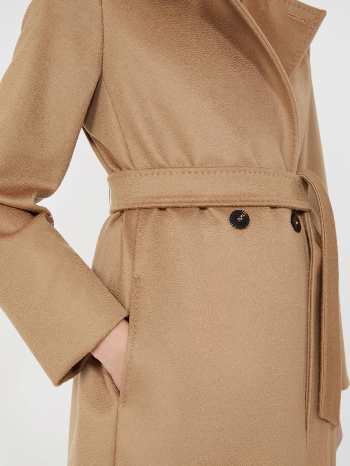 MAX MARA STUDIO Cappotto Donna BCOLLAG CAMMELLO - 2626016061600 006