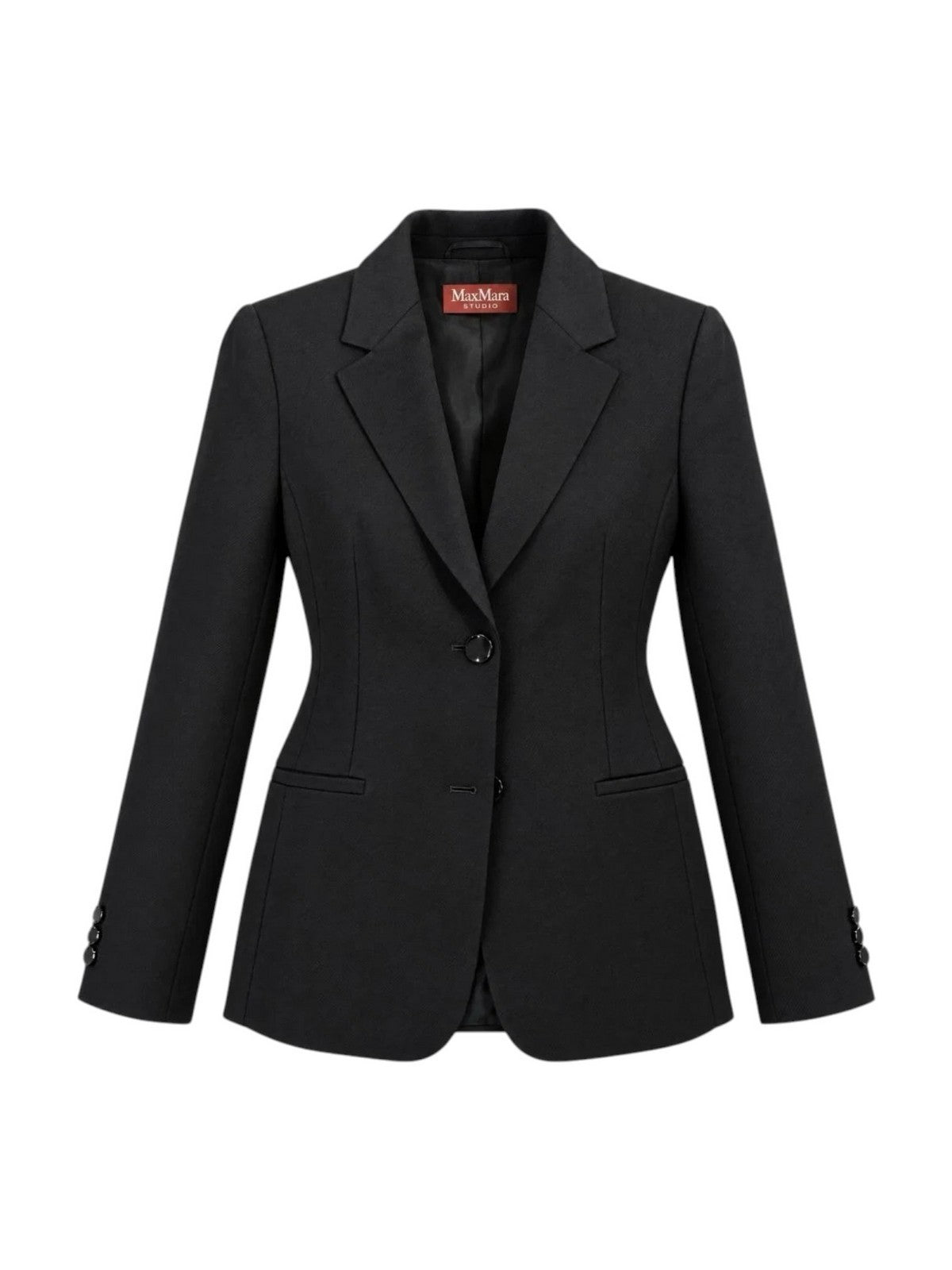 MAX MARA STUDIO Giacca Donna MSTARGENTA NERO - 2626046012600 003 gioboutiqueweb