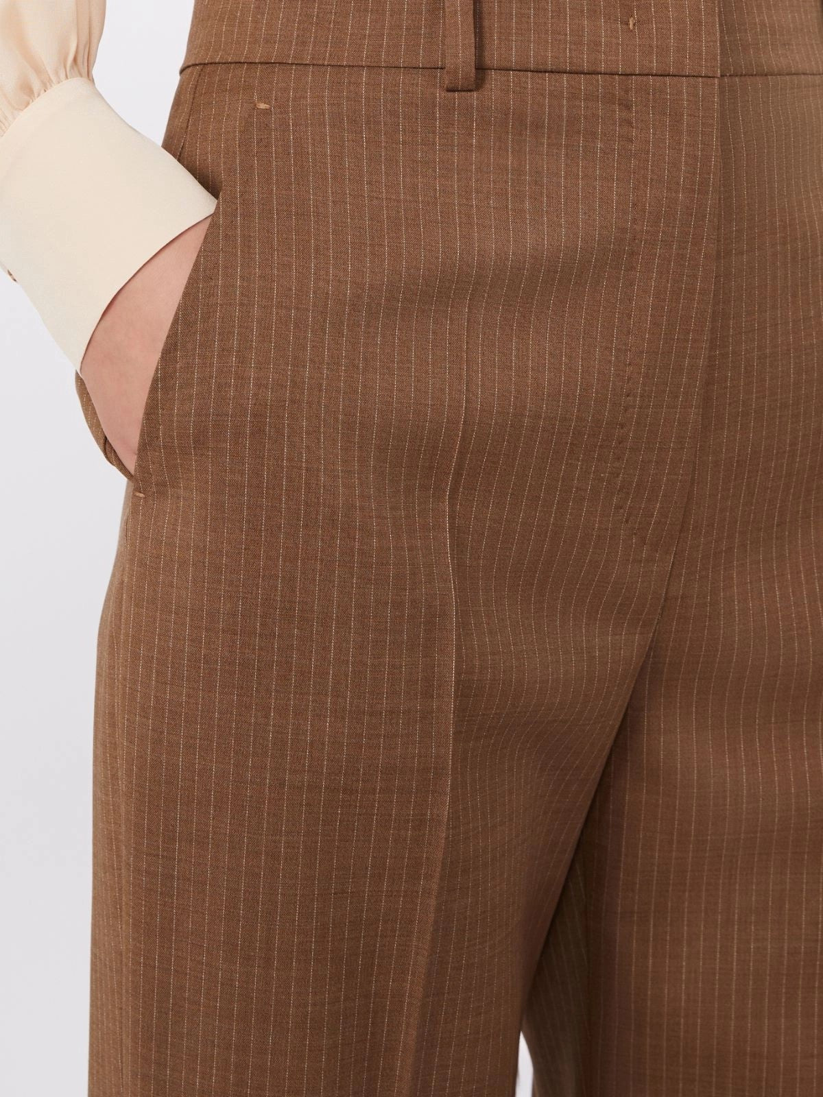 MAX MARA STUDIO Pantalone Donna MSTCAMBUSA CAMMELLO - 2626136041600 005 gioboutiqueweb