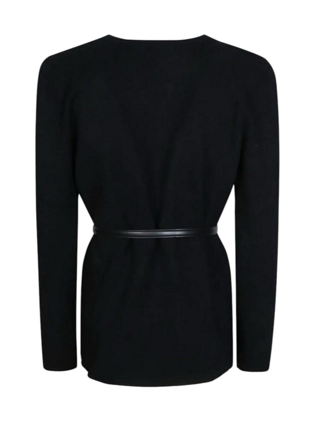 MAX MARA STUDIO Cardigan Donna MSTDENTE NERO BIANCO - 2626346031600 007
