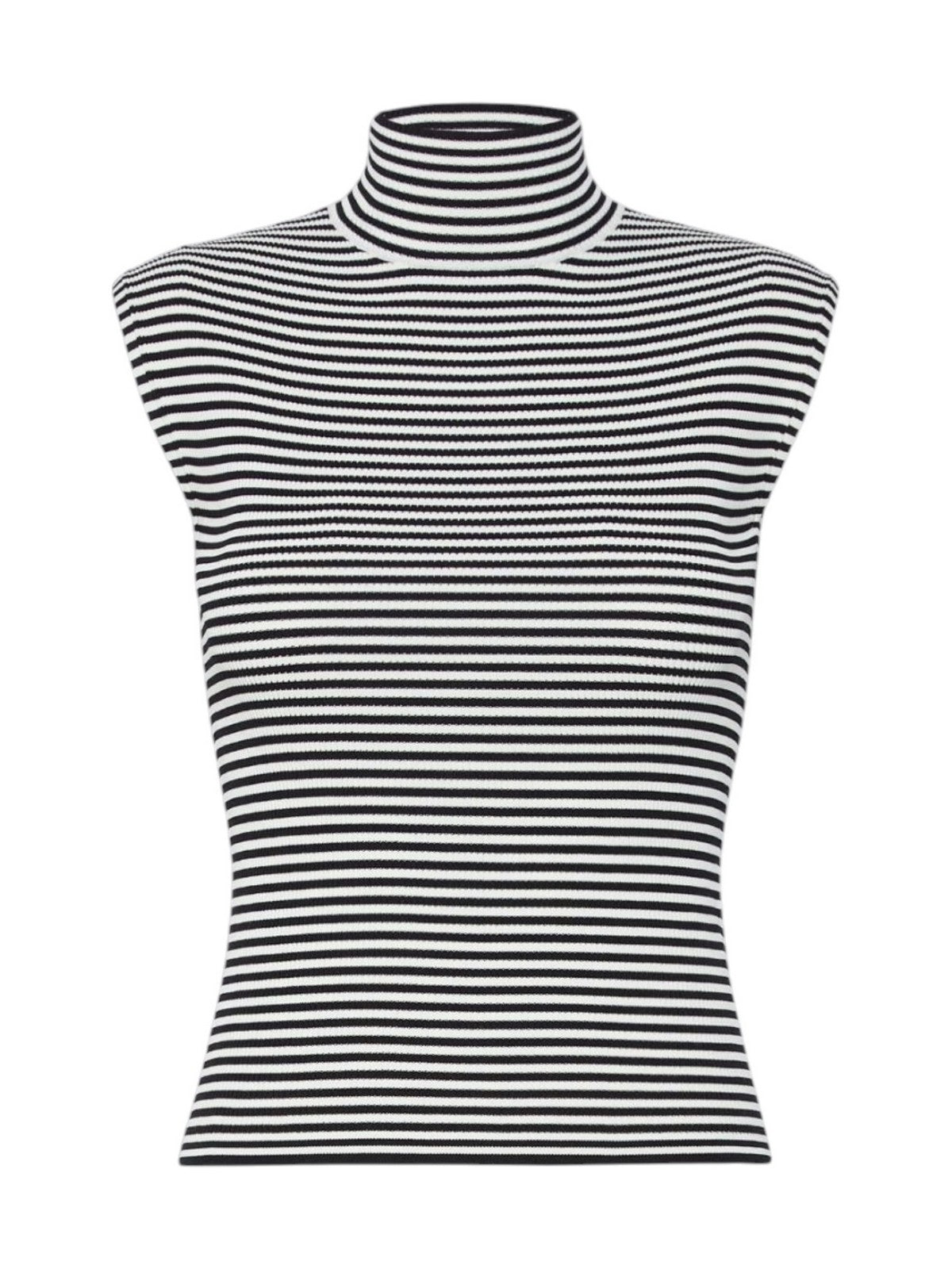 MAX MARA STUDIO Maglia Donna MSTPEPATO NERO BIANCO - 2626366031600 002