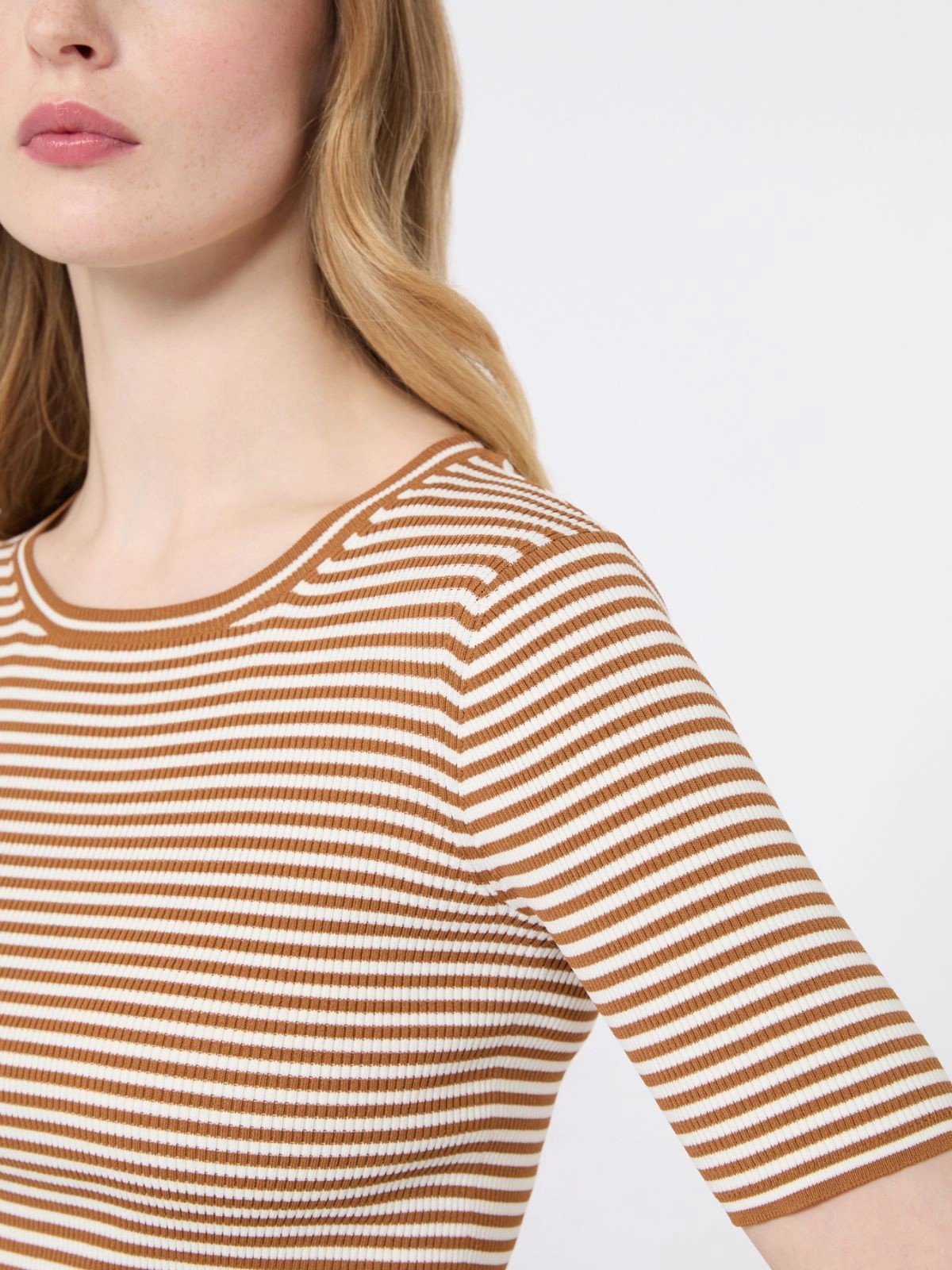 MAX MARA STUDIO Maglia Donna MSTUMANO CARAMELLO - 2626366111600 001