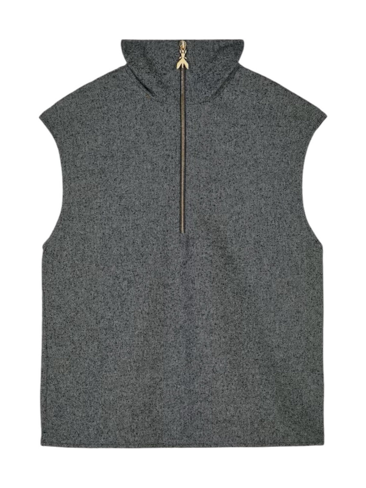 PATRIZIA PEPE Gilet Donna TAUPE CHINE - 2C0059 C0277 FH11 gioboutiqueweb