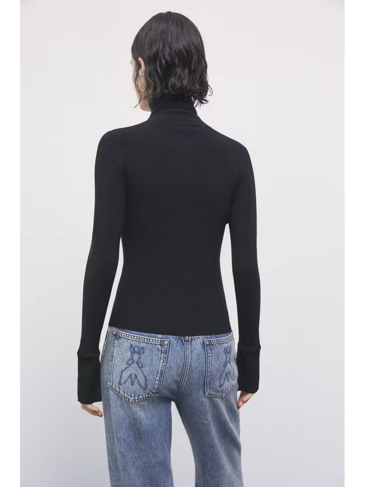PATRIZIA PEPE Cardigan Donna Nero - 2K0090 KK032 K103 gioboutiqueweb