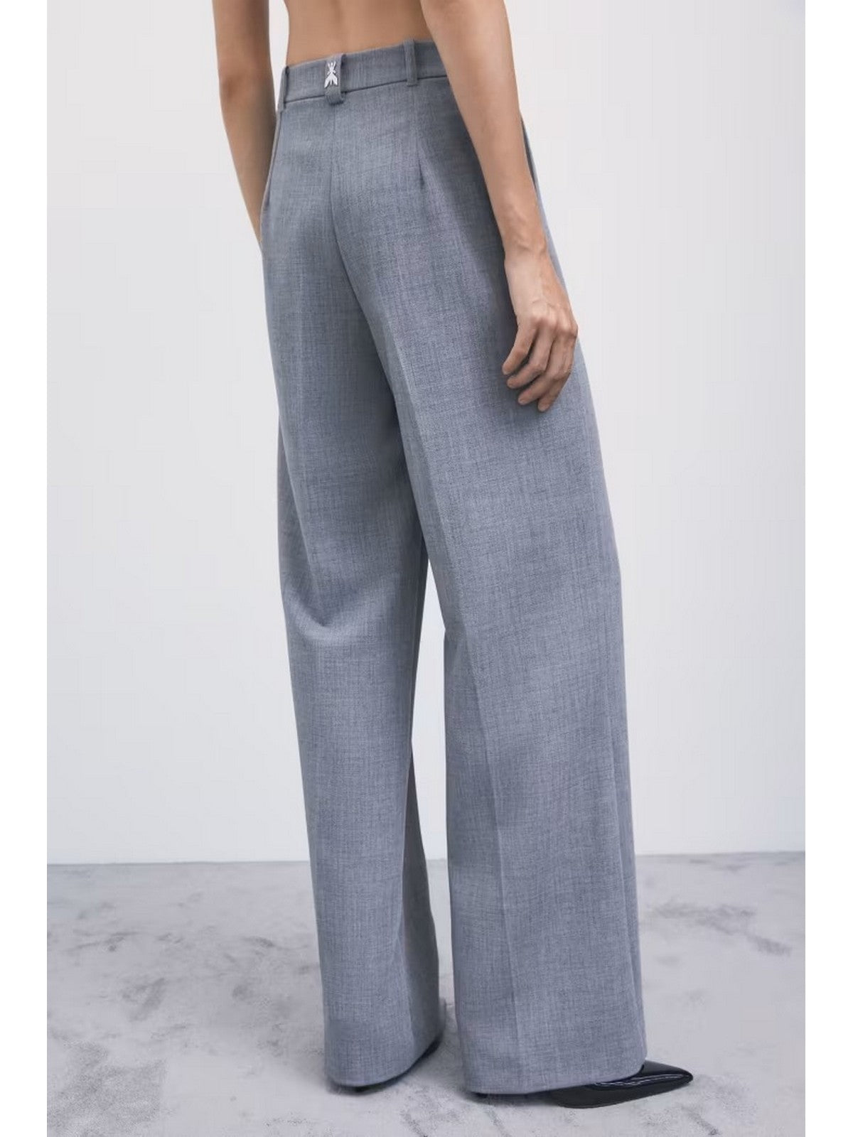 PATRIZIA PEPE Pantalone Donna GRAY MELANGE - 2P0039 C0273 S800 gioboutiqueweb