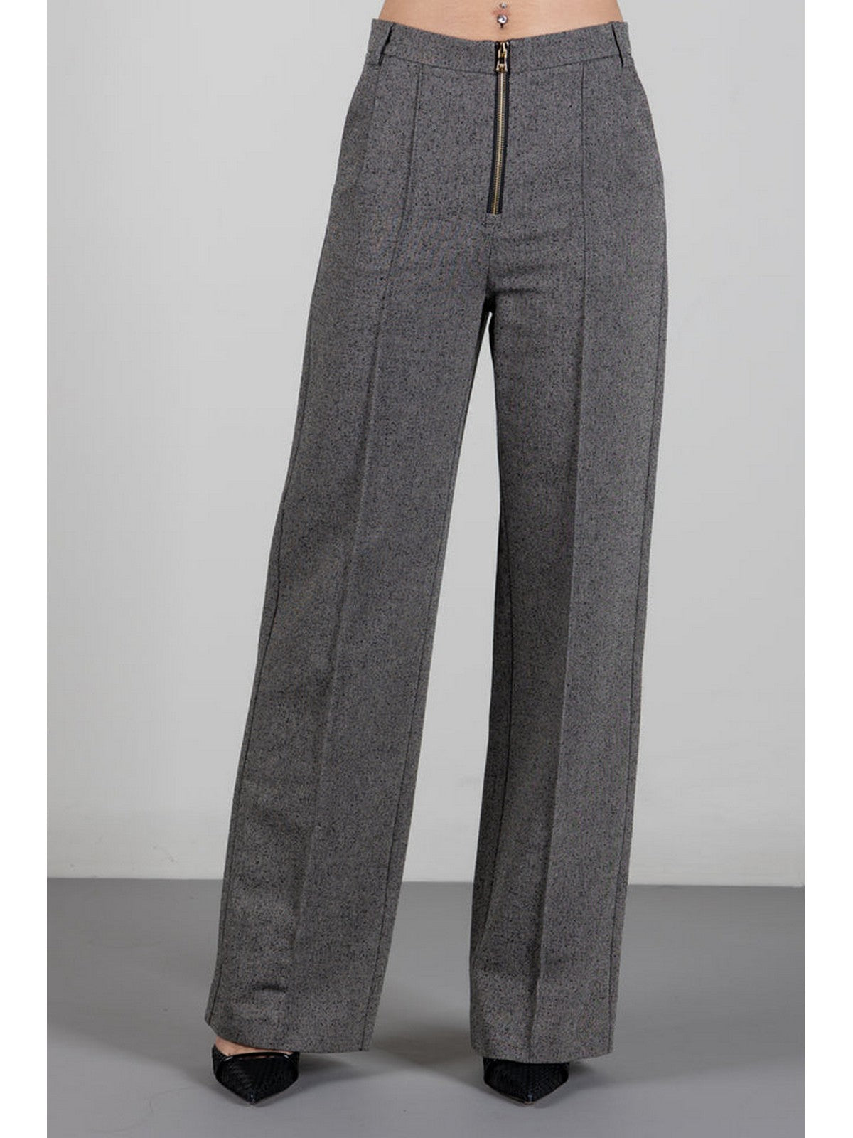 PATRIZIA PEPE Pantalone Donna TAUPE CHINE - 2P0077 C0277 FH11 gioboutiqueweb