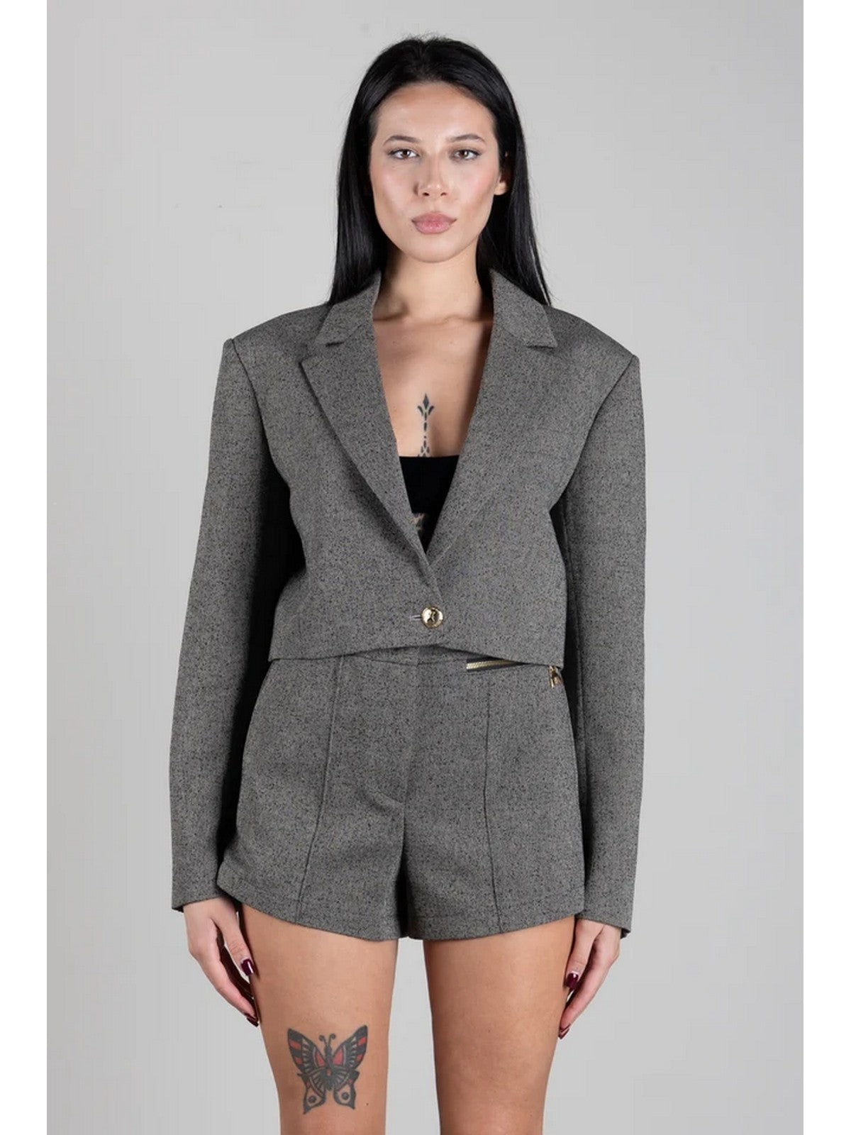 PATRIZIA PEPE Giacca Donna TAUPE CHINE - 2S0027 C0277 FH11 gioboutiqueweb