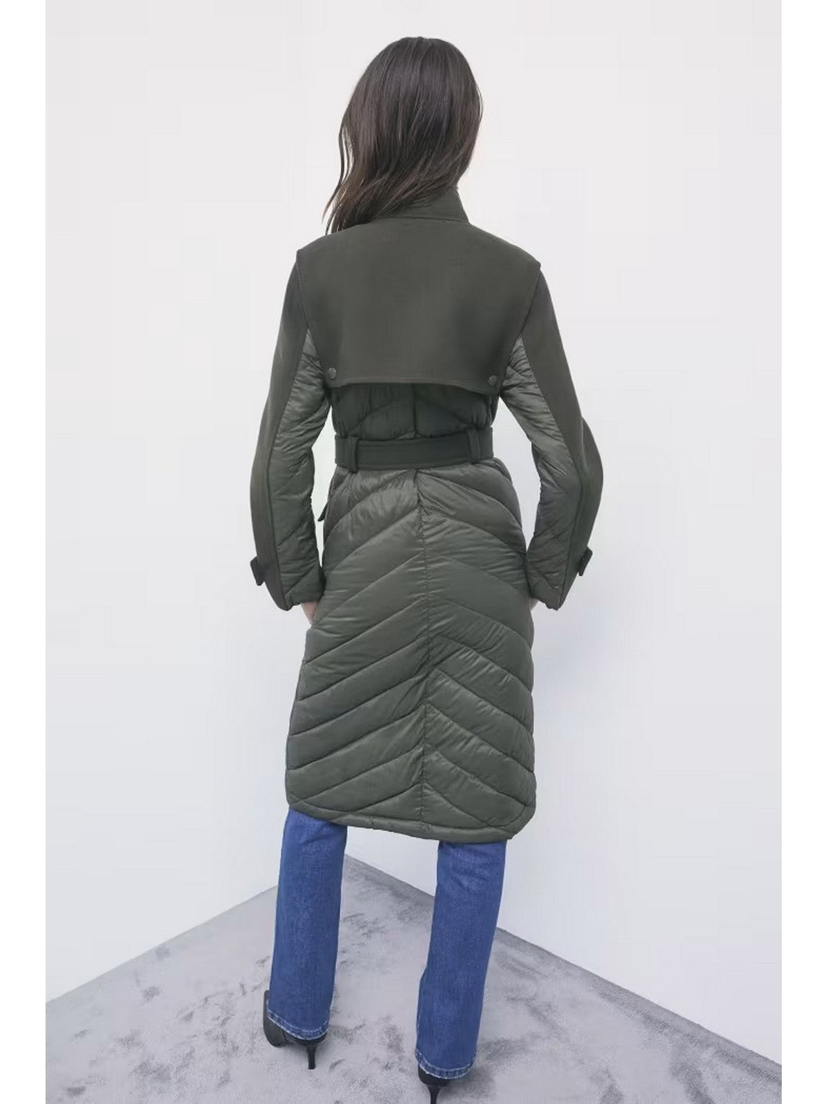 PATRIZIA PEPE Cappotto Donna MYSTERIOUS GREEN - 8O0053 C7998 G639 gioboutiqueweb