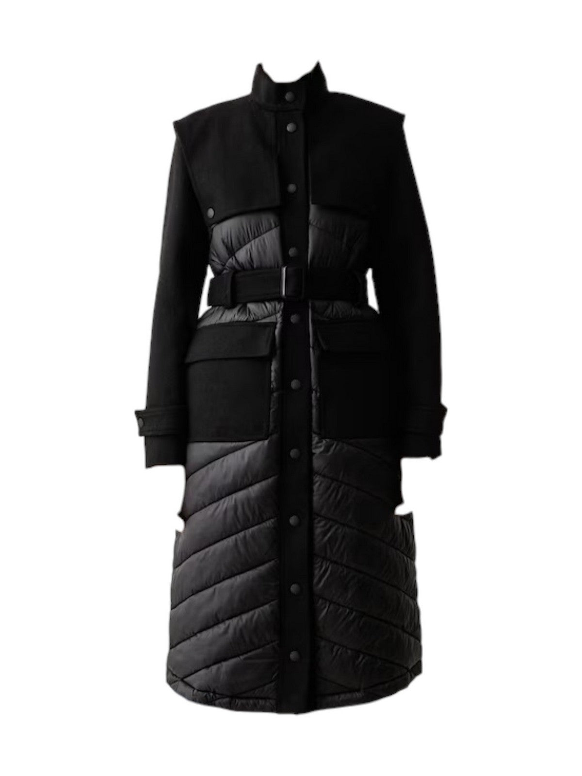 PATRIZIA PEPE Cappotto Donna Nero - 8O0053 C7998 K103 gioboutiqueweb