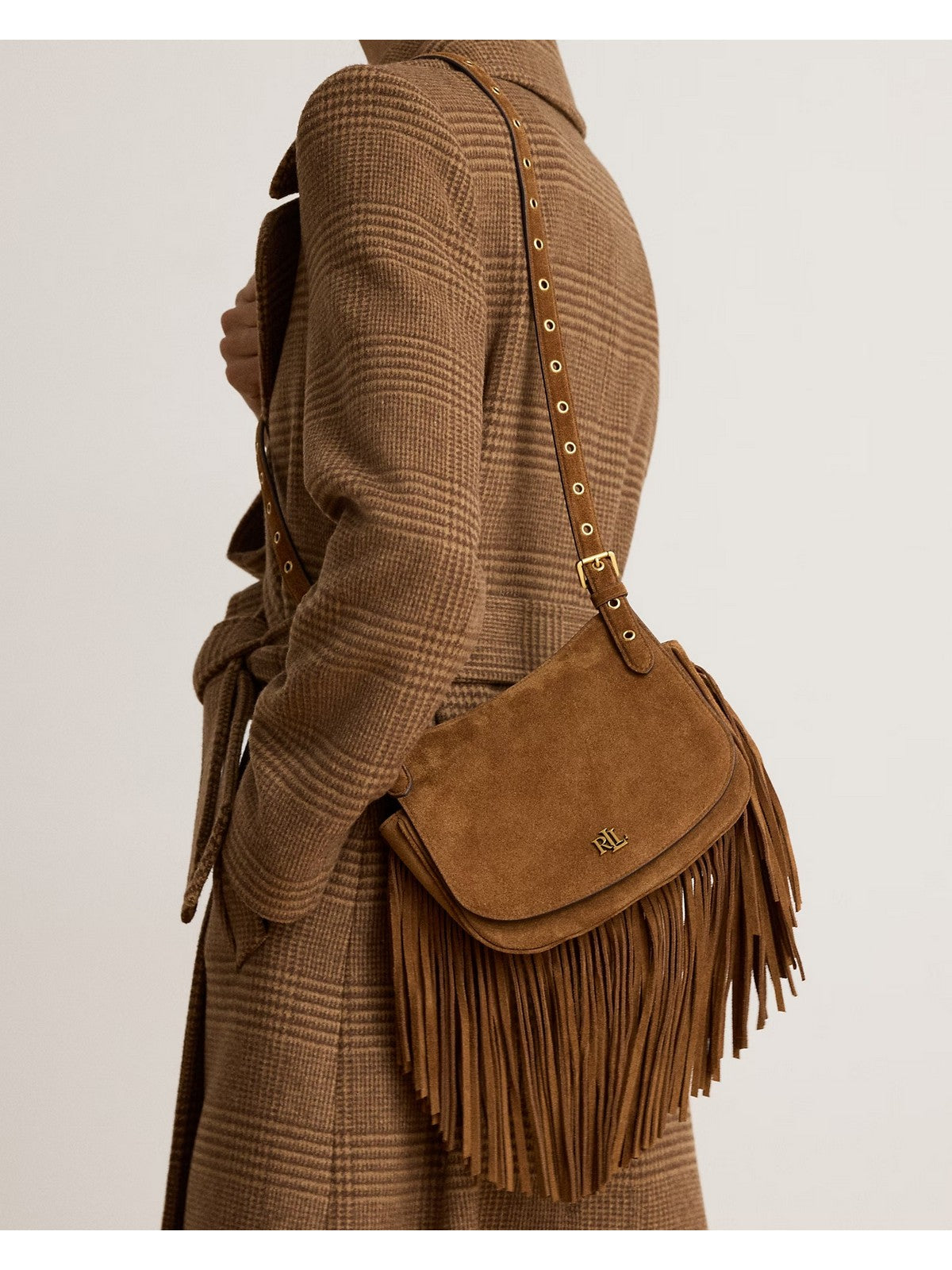 LAUREN RALPH LAUREN Borsa Donna MARCY CRSBDY-CROSSBODY-MEDIUM LIGHT TOBACCO/LIGHT TOBACCO - 431P11793 001