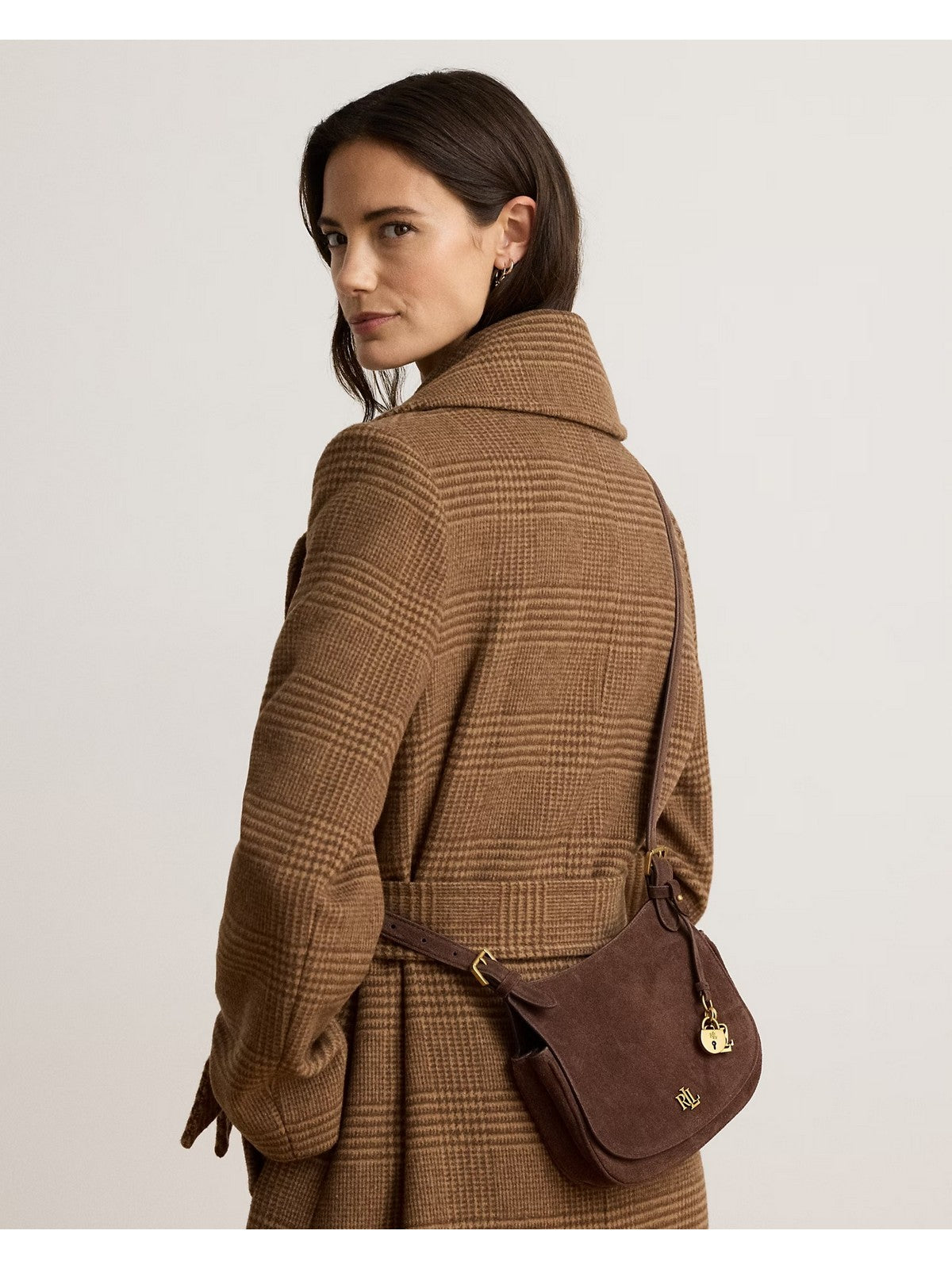 LAUREN RALPH LAUREN Borsa Donna MARCY CRSBDY-CROSSBODY-MEDIUM CHESTNUT BROWN/CHESTNUT BROWN - 431P15642 004