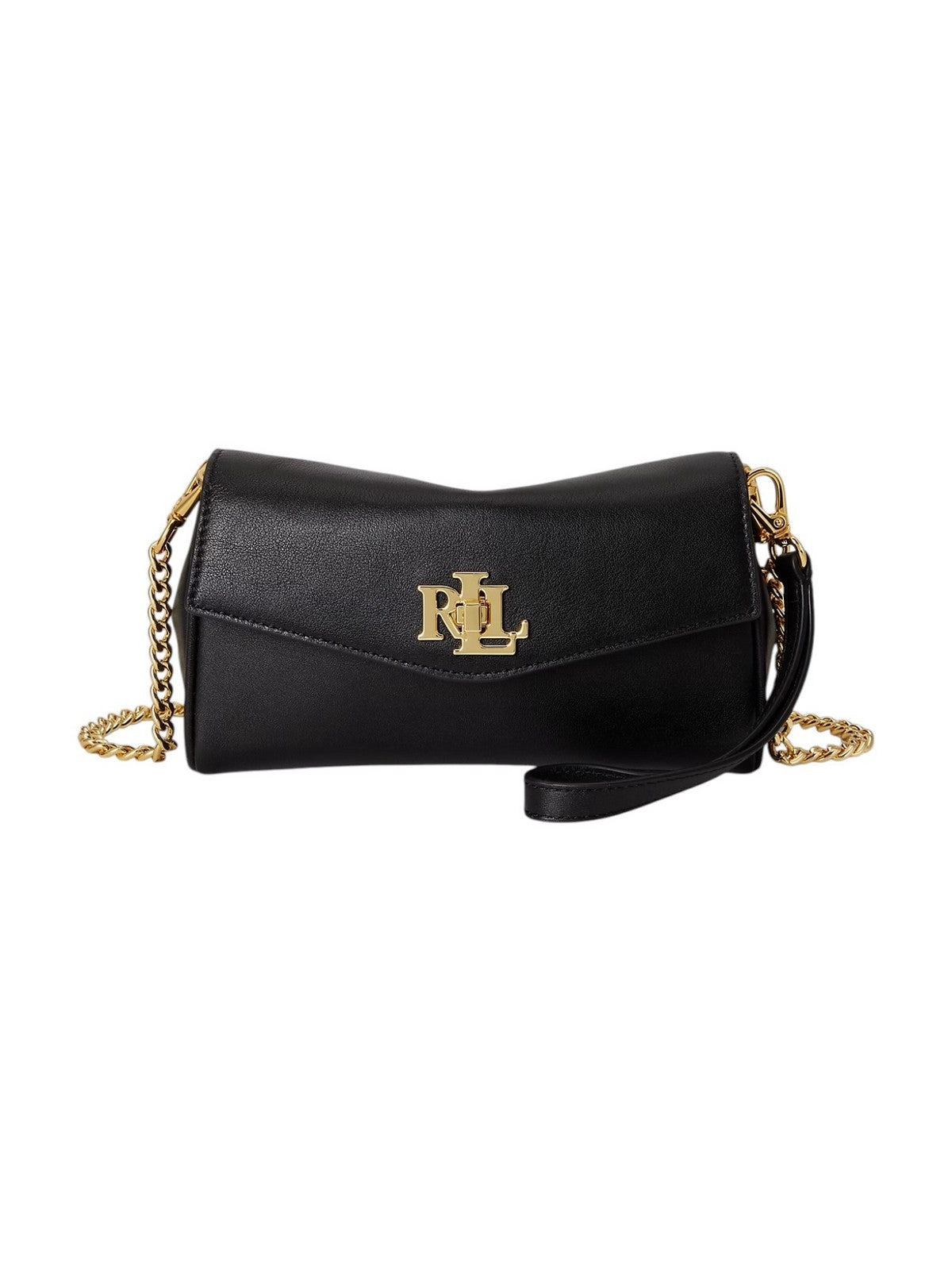 LAUREN RALPH LAUREN Portafoglio Donna TRN WRST CRS-WALLET ON A CHAIN-LARGE BLACK - 432P11743 002