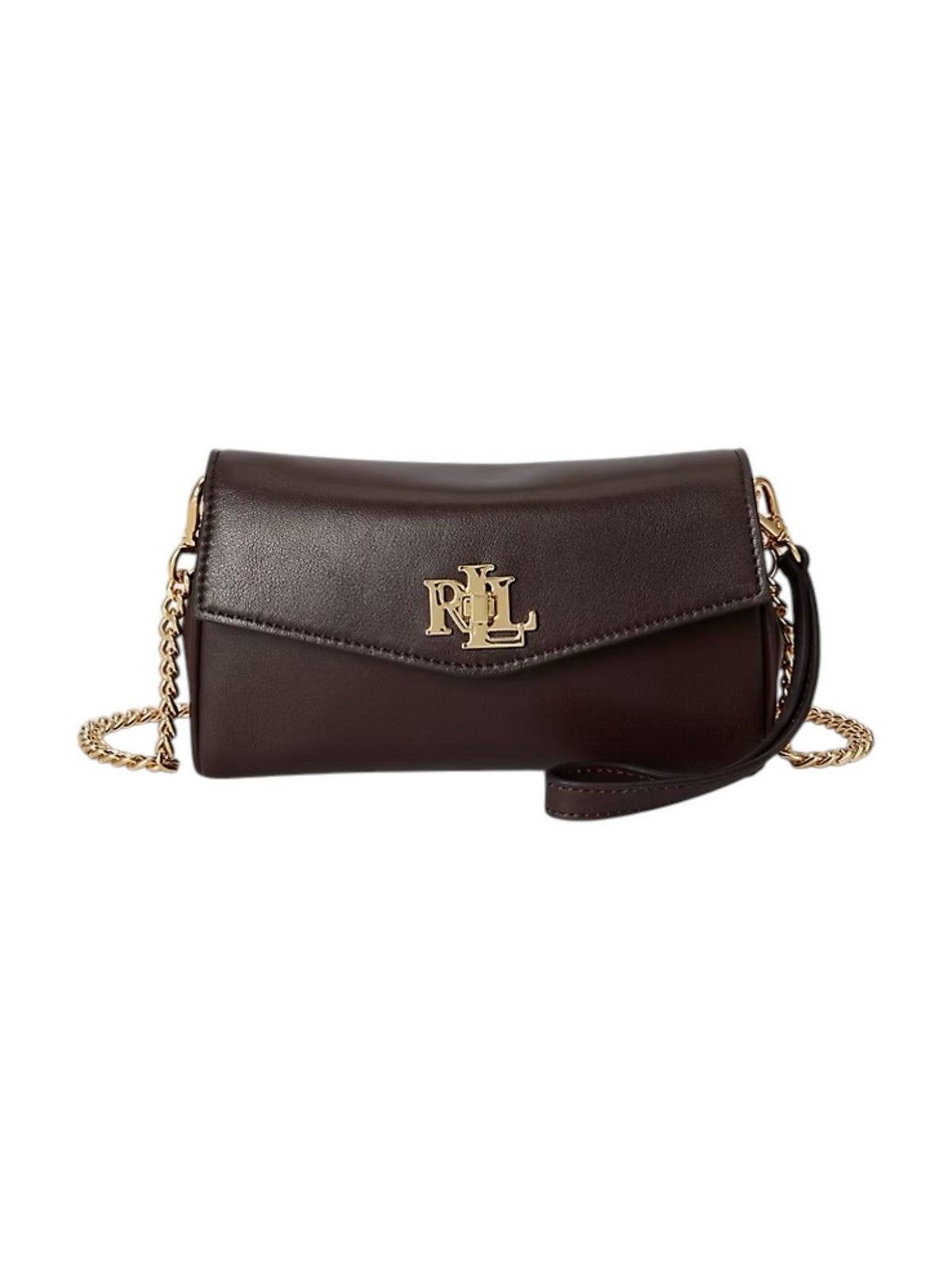 LAUREN RALPH LAUREN Portafoglio Donna TRN WRST CRS-WALLET ON A CHAIN-LARGE CHESTNUT BROWN - 432P11743 006