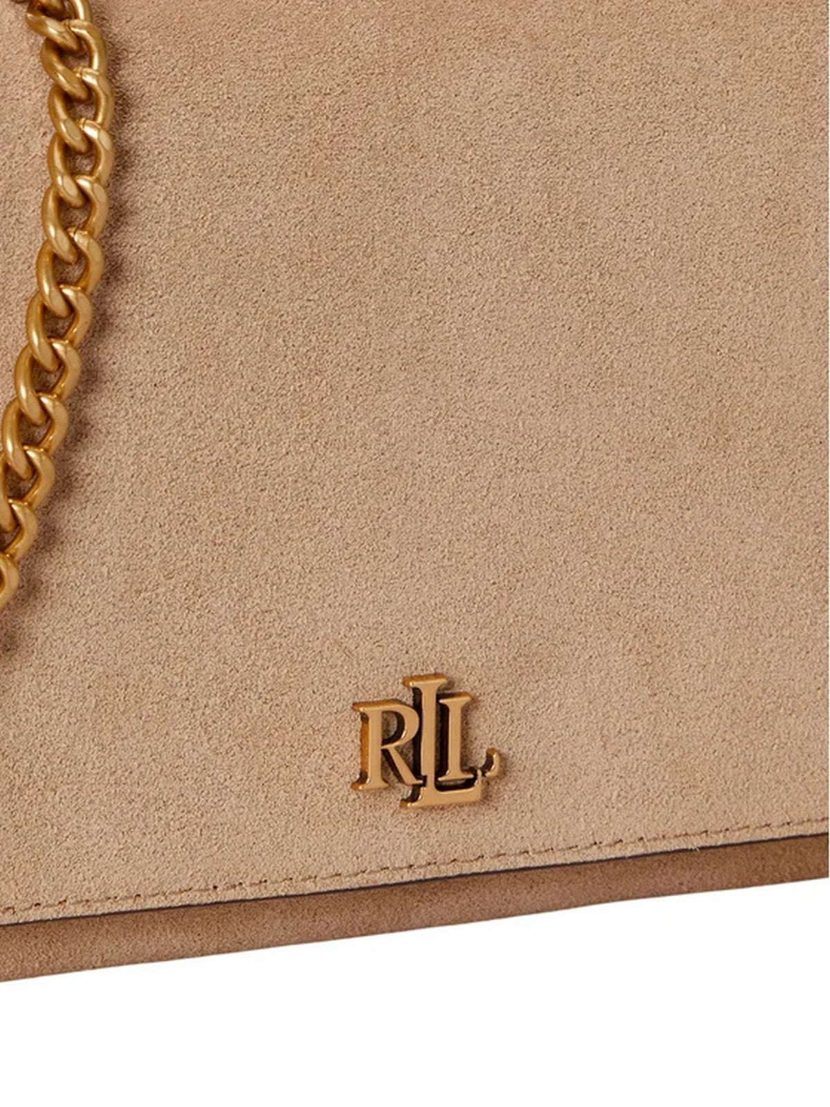 LAUREN RALPH LAUREN Portafoglio Donna ADAIR II-WALLET ON A CHAIN-LARGE TAN - 432P15691 001