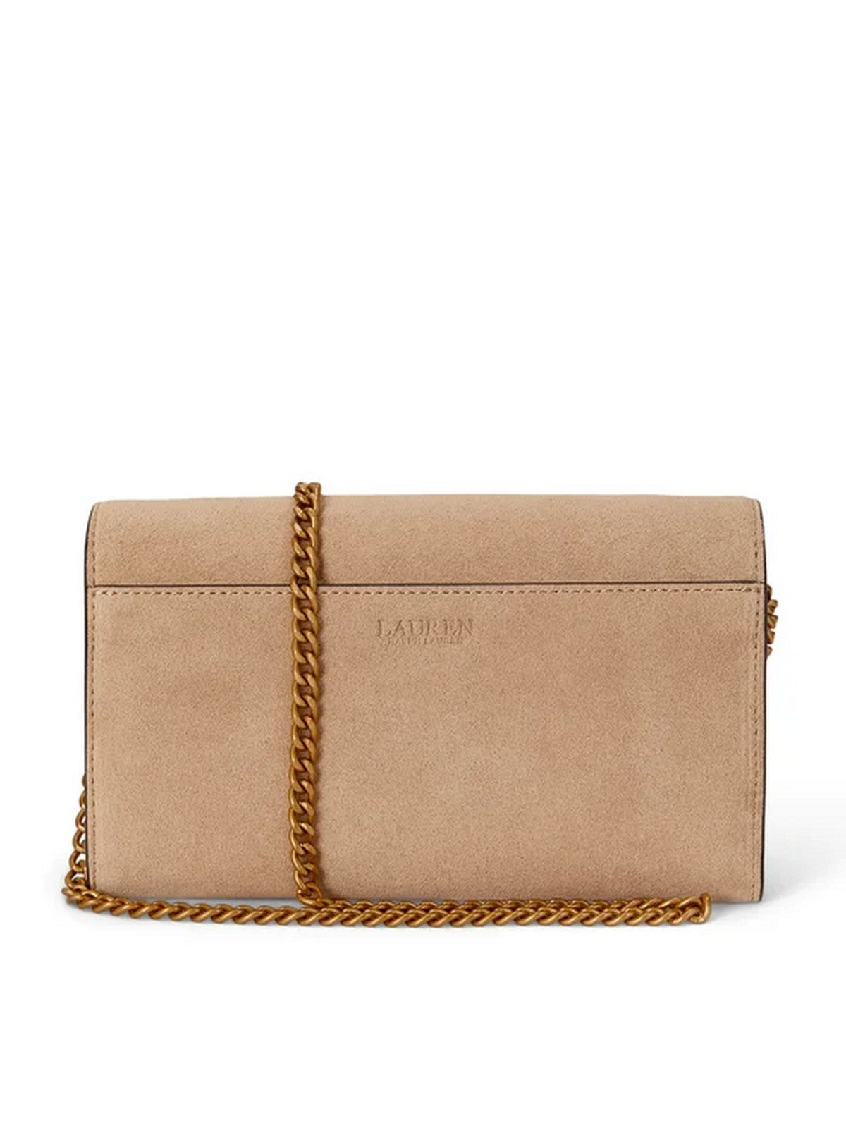 LAUREN RALPH LAUREN Portafoglio Donna ADAIR II-WALLET ON A CHAIN-LARGE TAN - 432P15691 001