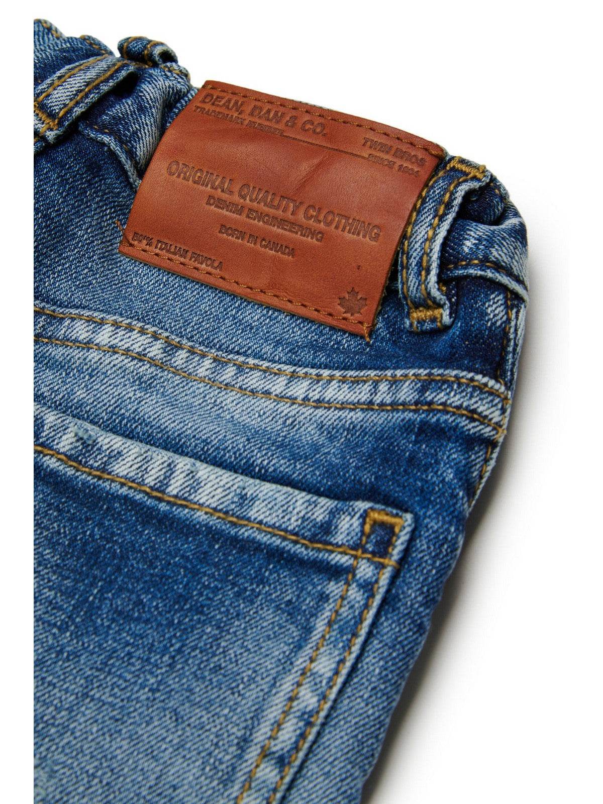 DSQUARED KIDS Jeans Unisex bambino BLUE DENIM - DQ01TC D0AHR DQ01 gioboutiqueweb