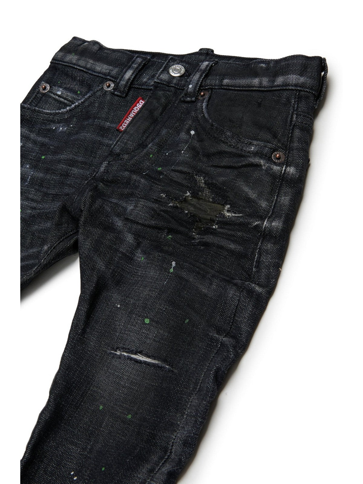 DSQUARED KIDS Jeans Unisex bambino DENIM BLACK - DQ01TC D0AI1 DQ02 gioboutiqueweb