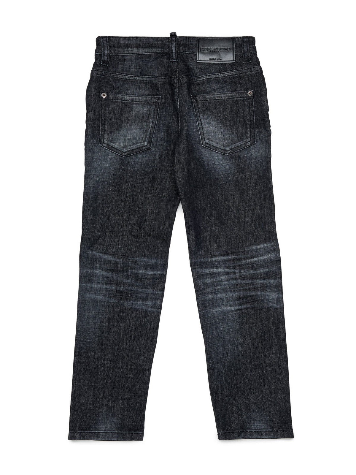 DSQUARED KIDS Jeans Unisex bambino DENIM BLACK - DQ0731 D0ABS DQ02 gioboutiqueweb