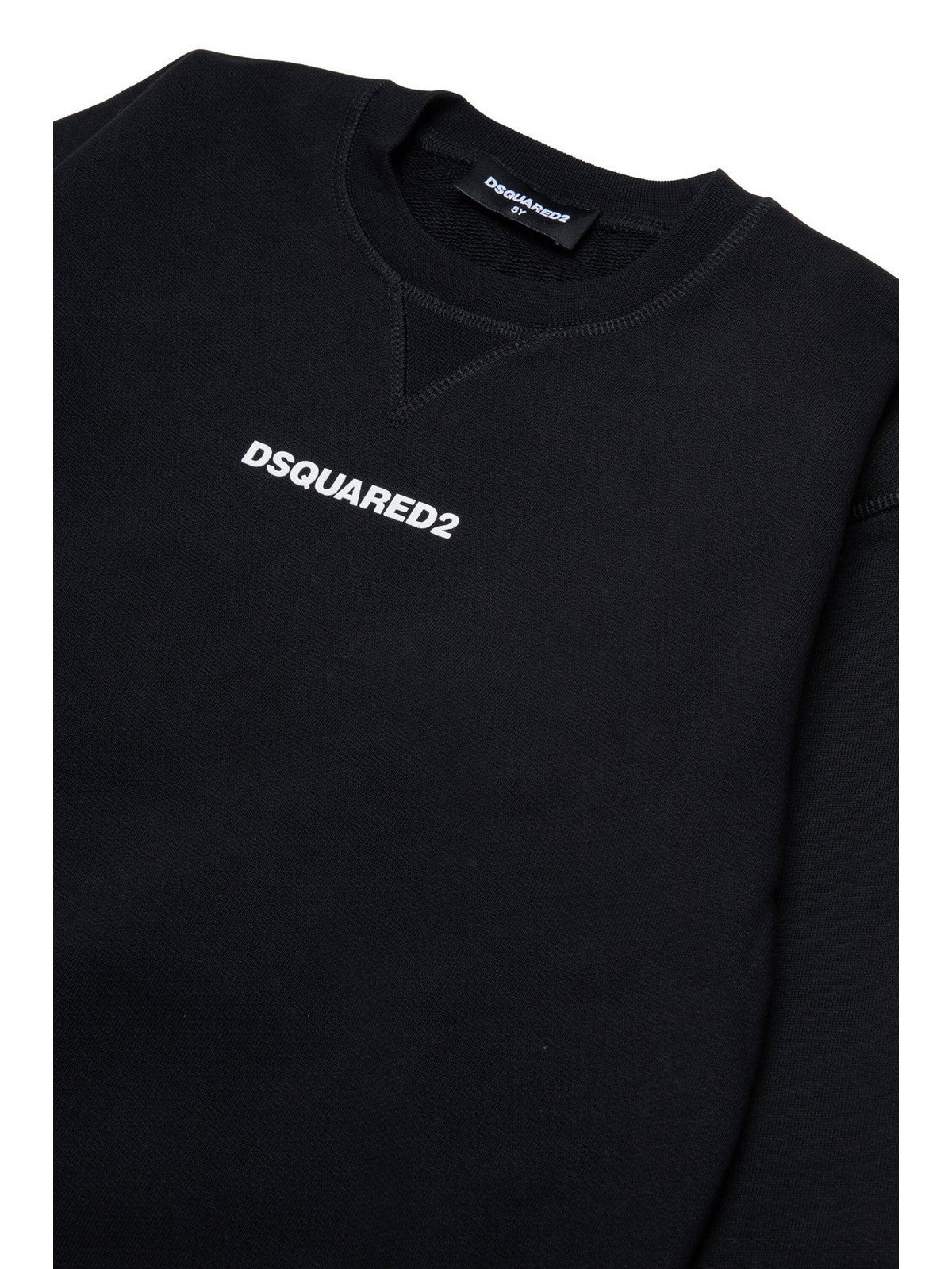 DSQUARED KIDS Felpa Unisex bambino BLACK - DQ2739 D0AIZ DQ900 gioboutiqueweb