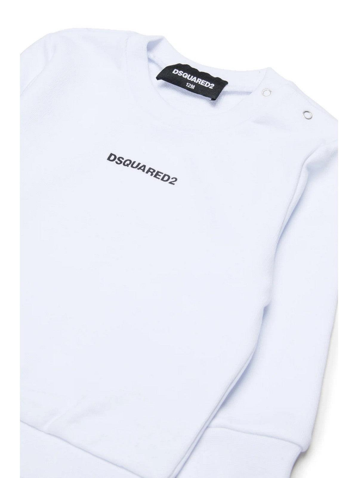 DSQUARED KIDS Felpa Unisex bambino WHITE - DQ2860 D0AIZ DQ100 gioboutiqueweb