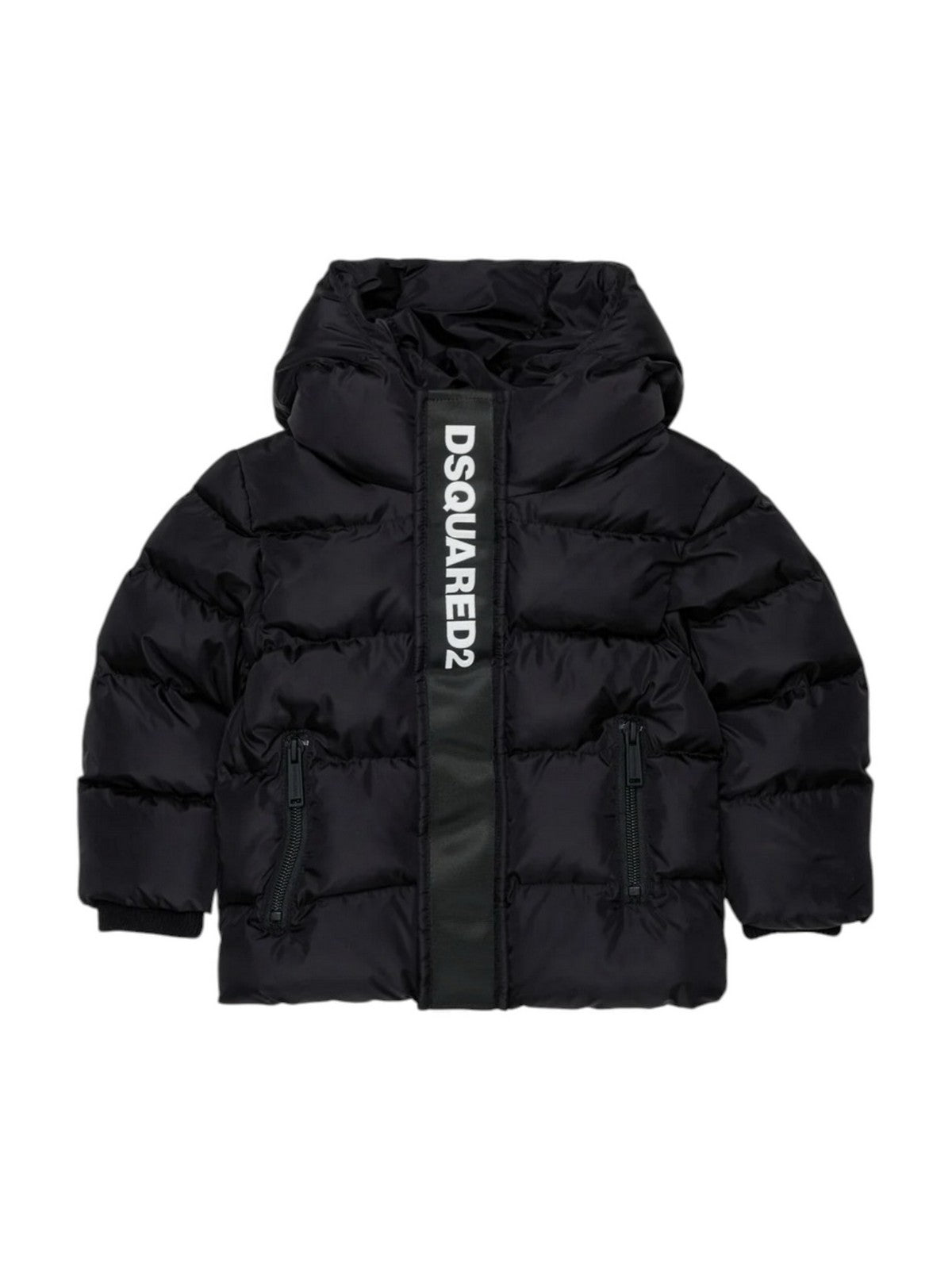DSQUARED KIDS Piumino Unisex bambino BLACK - DQ3084 D00BN DQ900 gioboutiqueweb