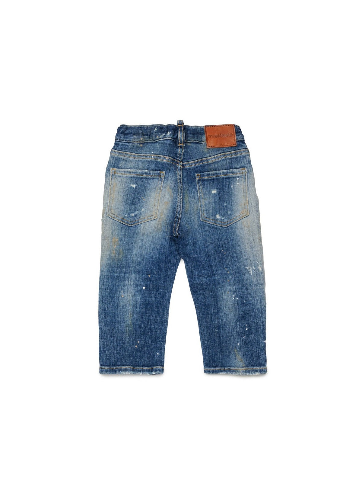 DSQUARED KIDS Jeans Unisex bambino BLUE DENIM - DQ3087 D0AHZ DQ01 gioboutiqueweb
