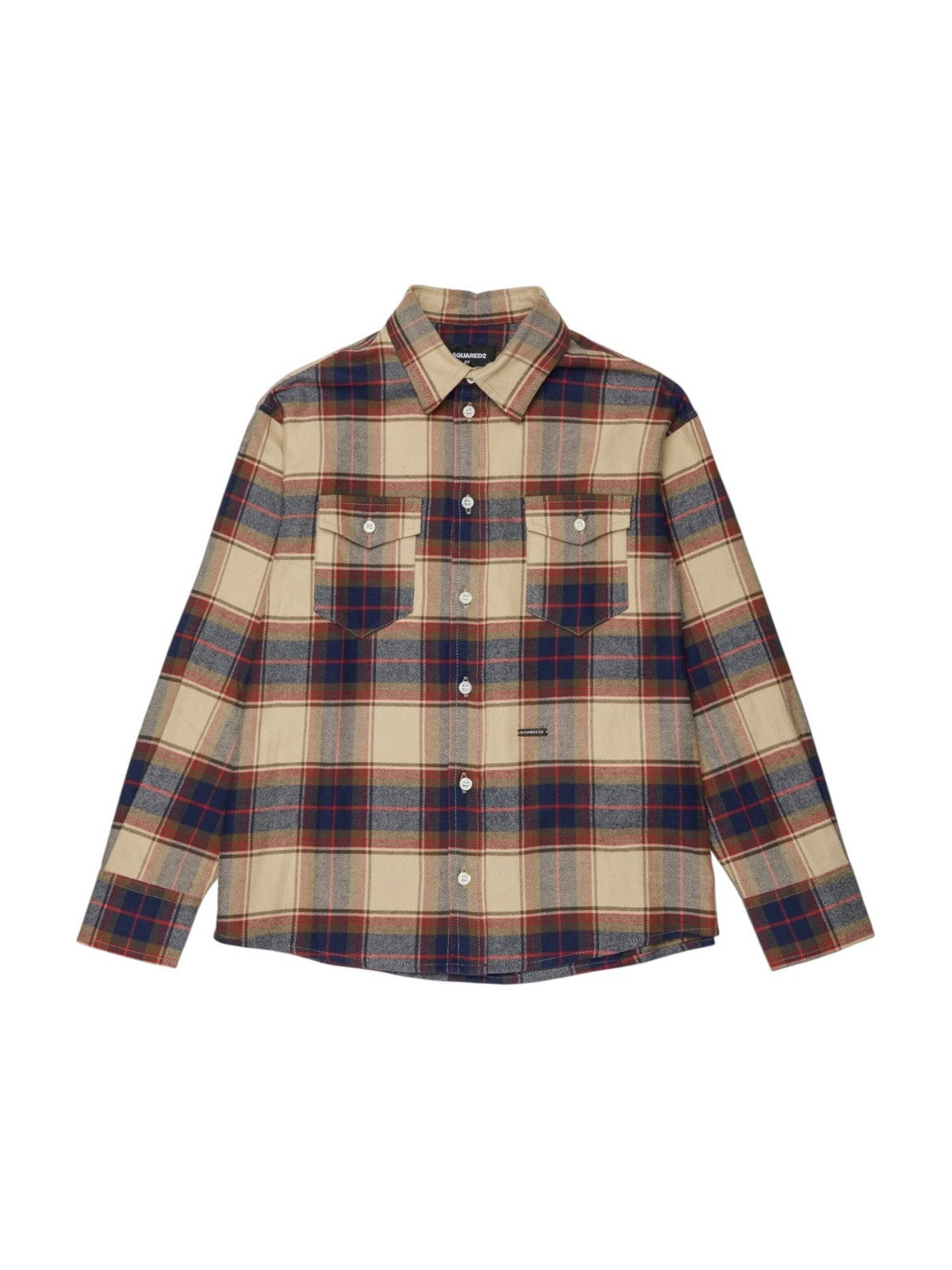 DSQUARED KIDS Camicia Bambini e ragazzi FEATHER GRAY - DQ3564 D0AIA DQ717 gioboutiqueweb