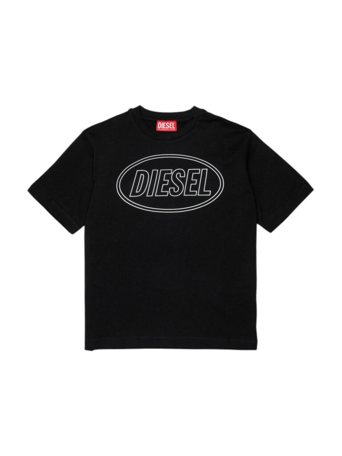 DIESEL KIDS T-shirts Bambini e ragazzi nero - J02582 0GRAI K900 gioboutiqueweb