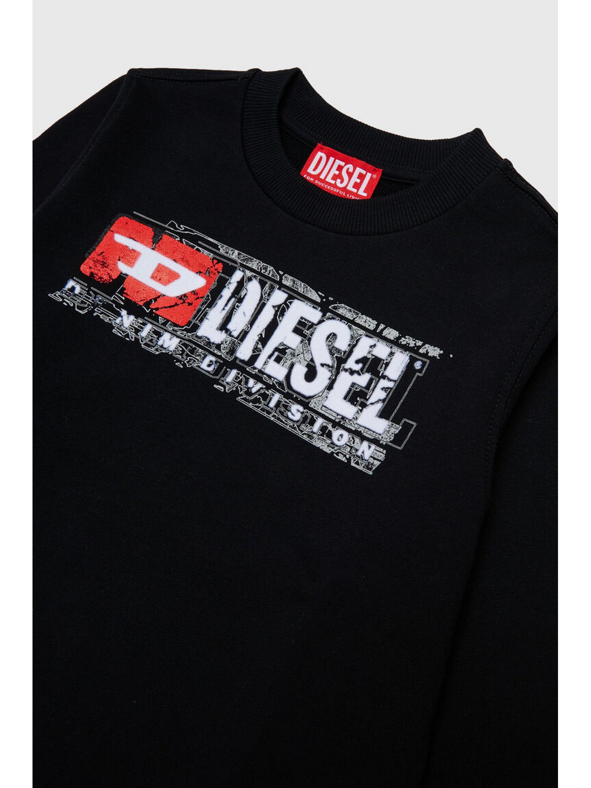 DIESEL KIDS Felpa Bambini e ragazzi nero - J02973 KYAVF K900