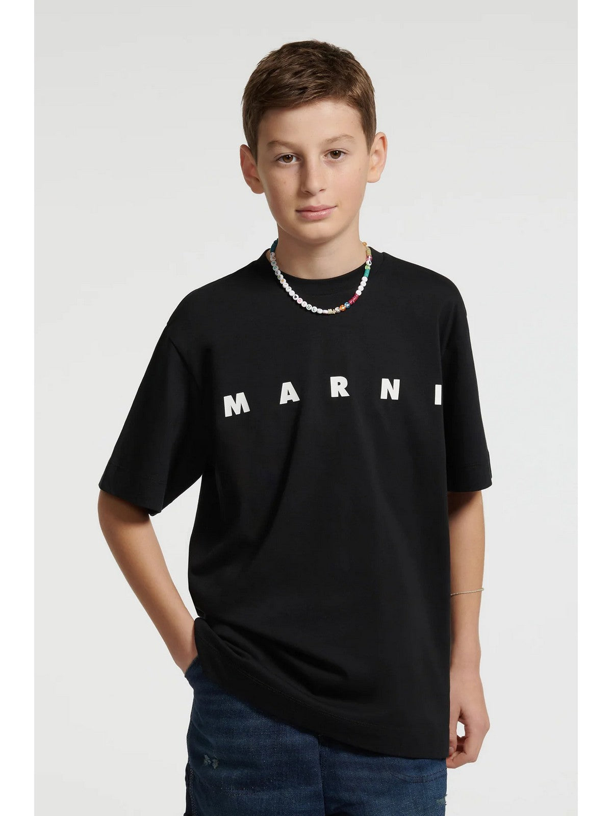 MARNI T-shirts Unisex bambino BLACK - M002MV M00RF 0M900