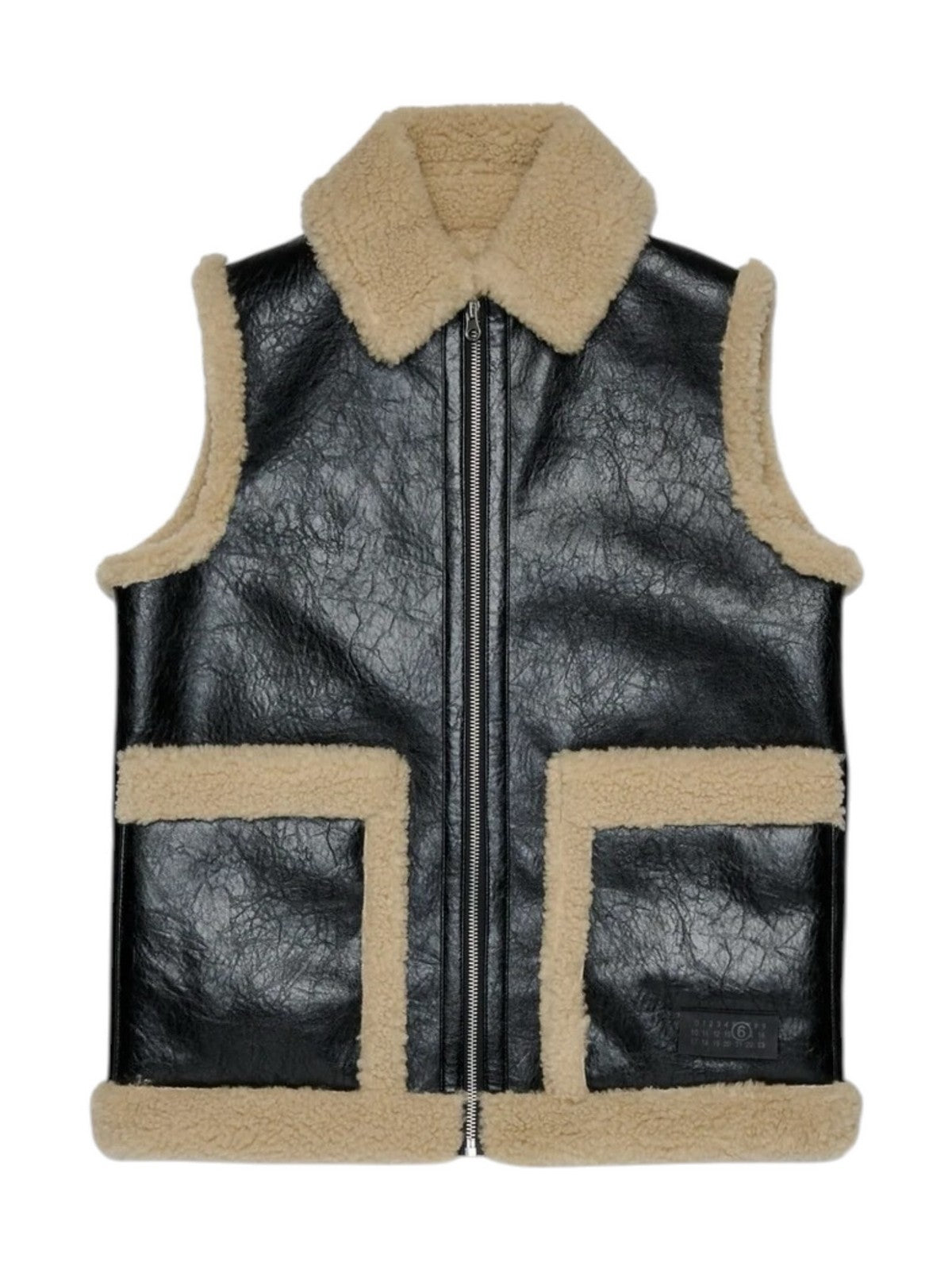 MM6 Gilet Unisex bambino BLACK - M61127 MM08J M6900 gioboutiqueweb