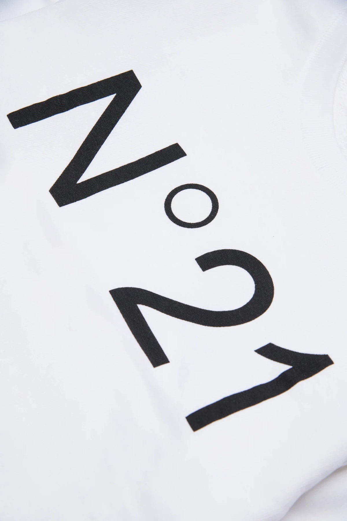 N°21 Felpa Unisex bambino WHITE - N21588 N0154 0N100 gioboutiqueweb