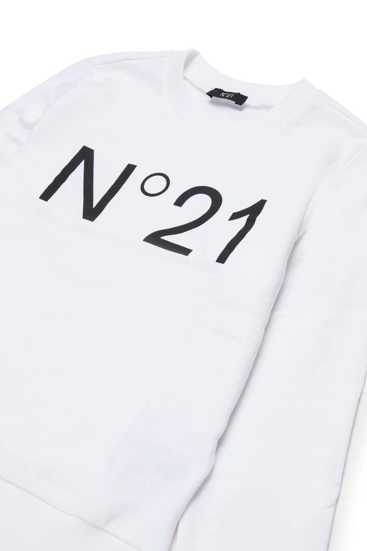 N°21 Felpa Unisex bambino WHITE - N21588 N0154 0N100 gioboutiqueweb
