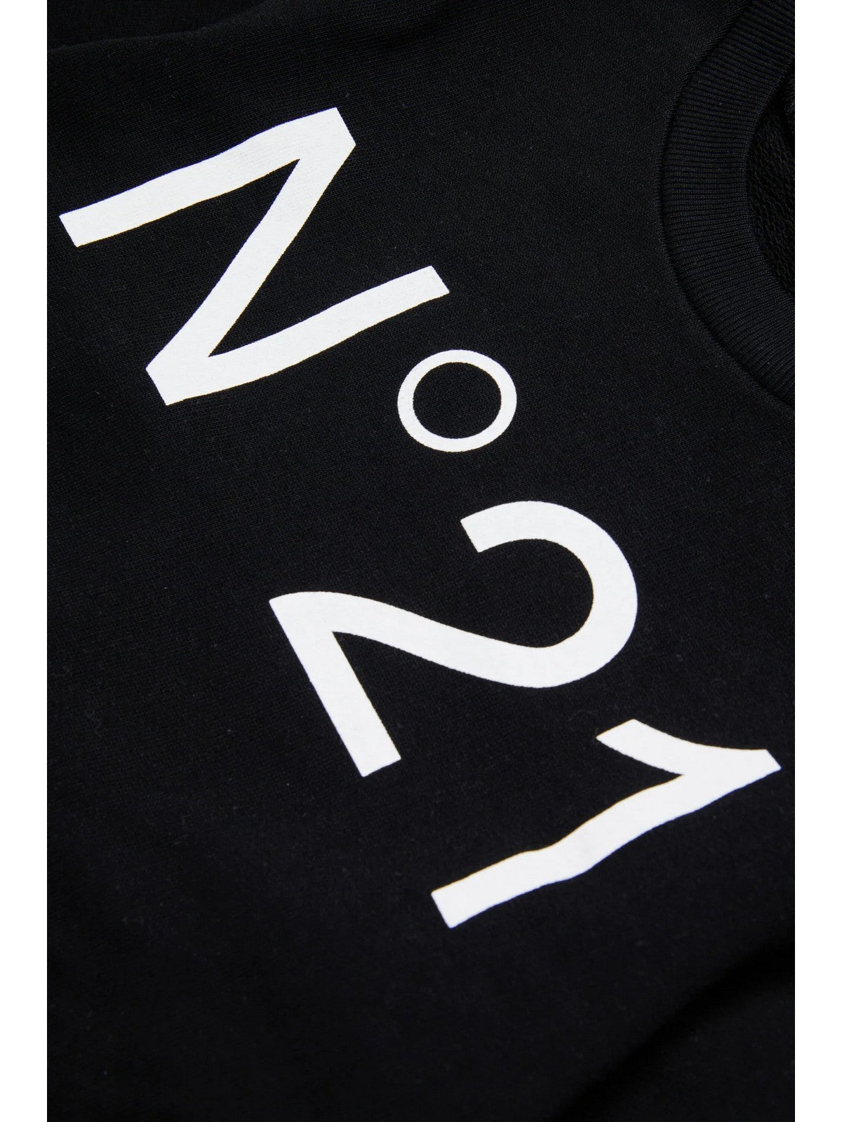 N°21 Felpa Unisex bambino BLACK - N21588 N0154 0N900 gioboutiqueweb