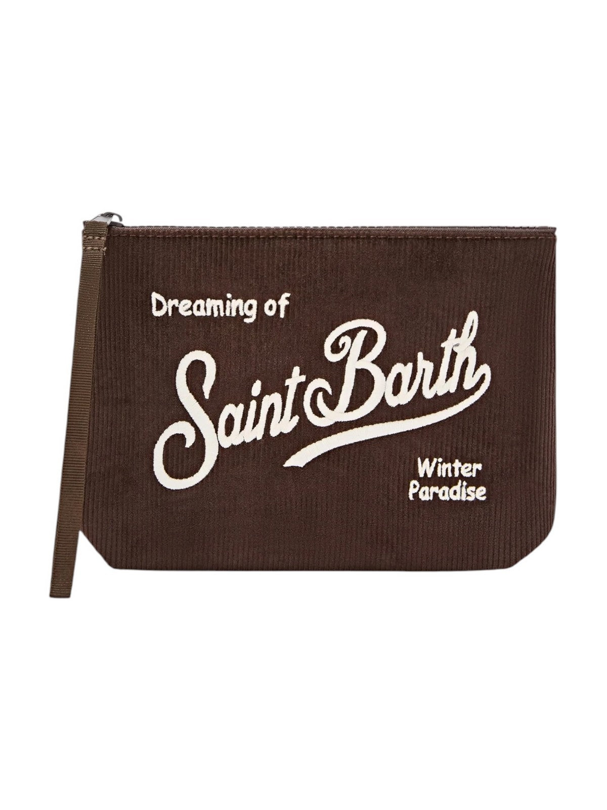 MC2 SAINT BARTH Pochette Unisex 18 EMB - ALINE CORDUROY S 00128M gioboutiqueweb