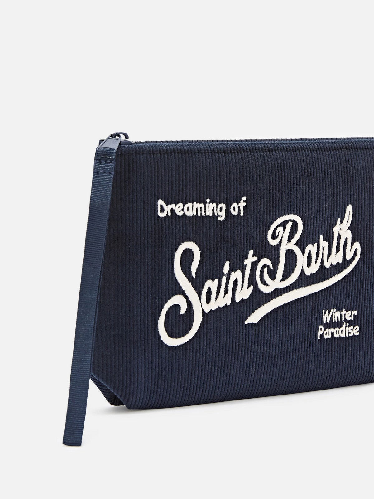 MC2 SAINT BARTH Pochette Unisex 61 EMB - ALINE CORDUROY S 00191M gioboutiqueweb