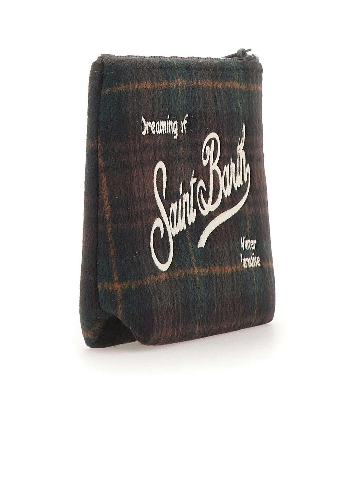 MC2 SAINT BARTH Pochette Donna TARTAN 5118 EMB - ALINE WOOL 00468M