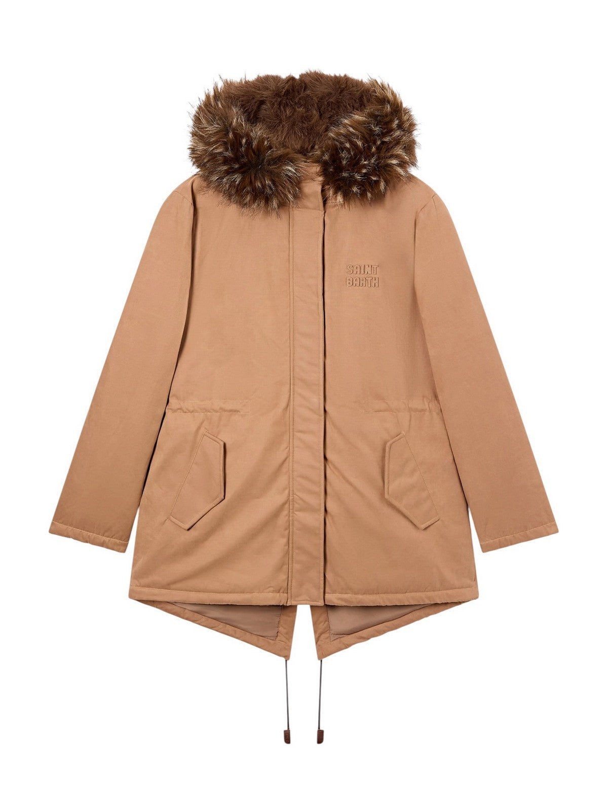 MC2 SAINT BARTH Giubbino Donna 11 BEIGE SB PATCH - BRENNA WAX 00998M
