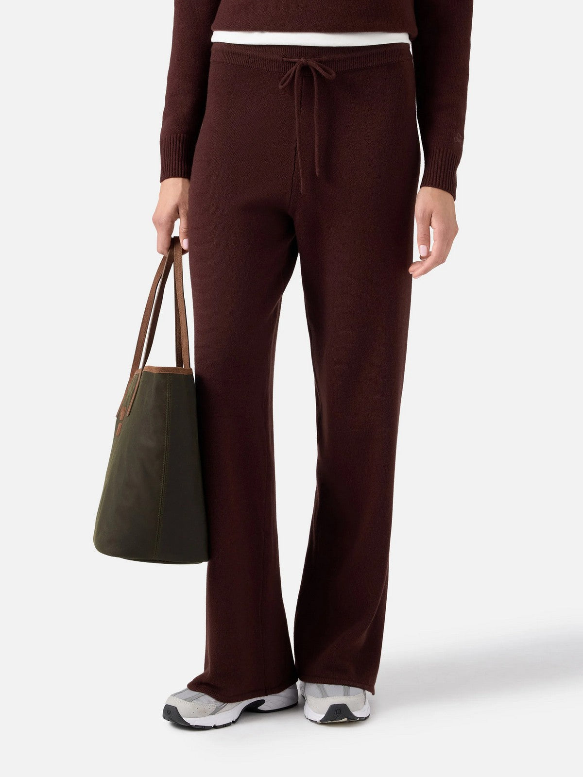 MC2 SAINT BARTH Pantalone Donna 18 BROWN - CAMBON WOOL 00040M