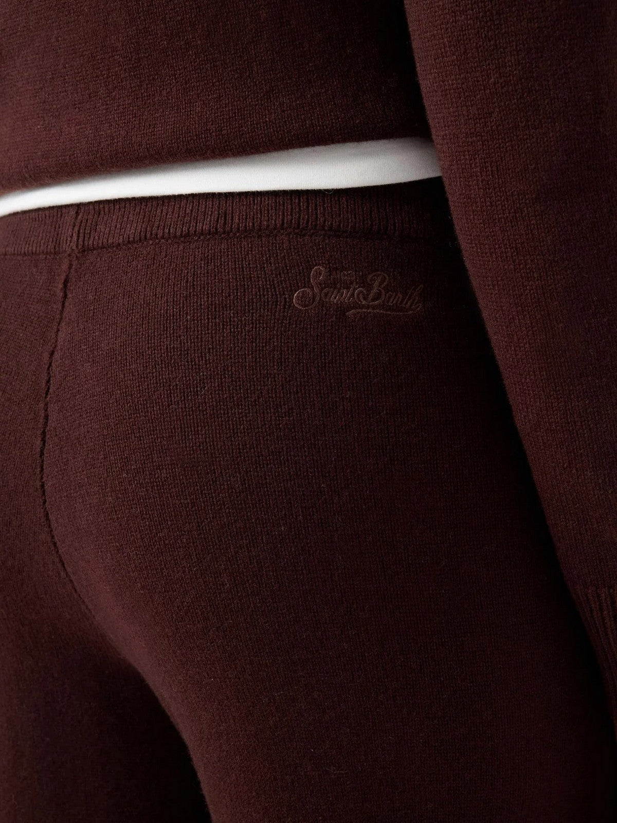 MC2 SAINT BARTH Pantalone Donna 18 BROWN - CAMBON WOOL 00040M
