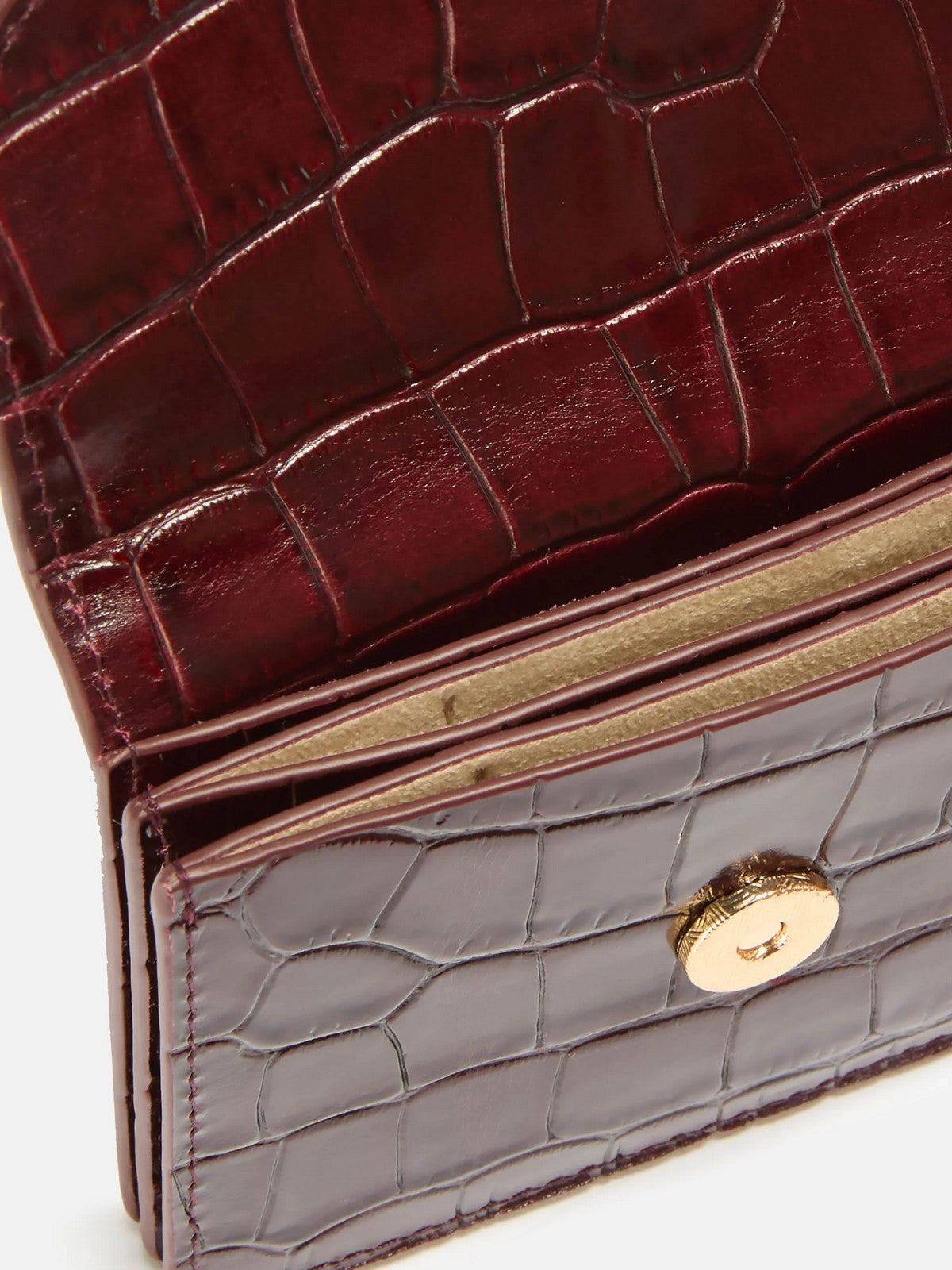 MC2 SAINT BARTH Portafoglio Donna PRINTED CROCO LEATHER 45 - CARD HOLDER 00107M gioboutiqueweb