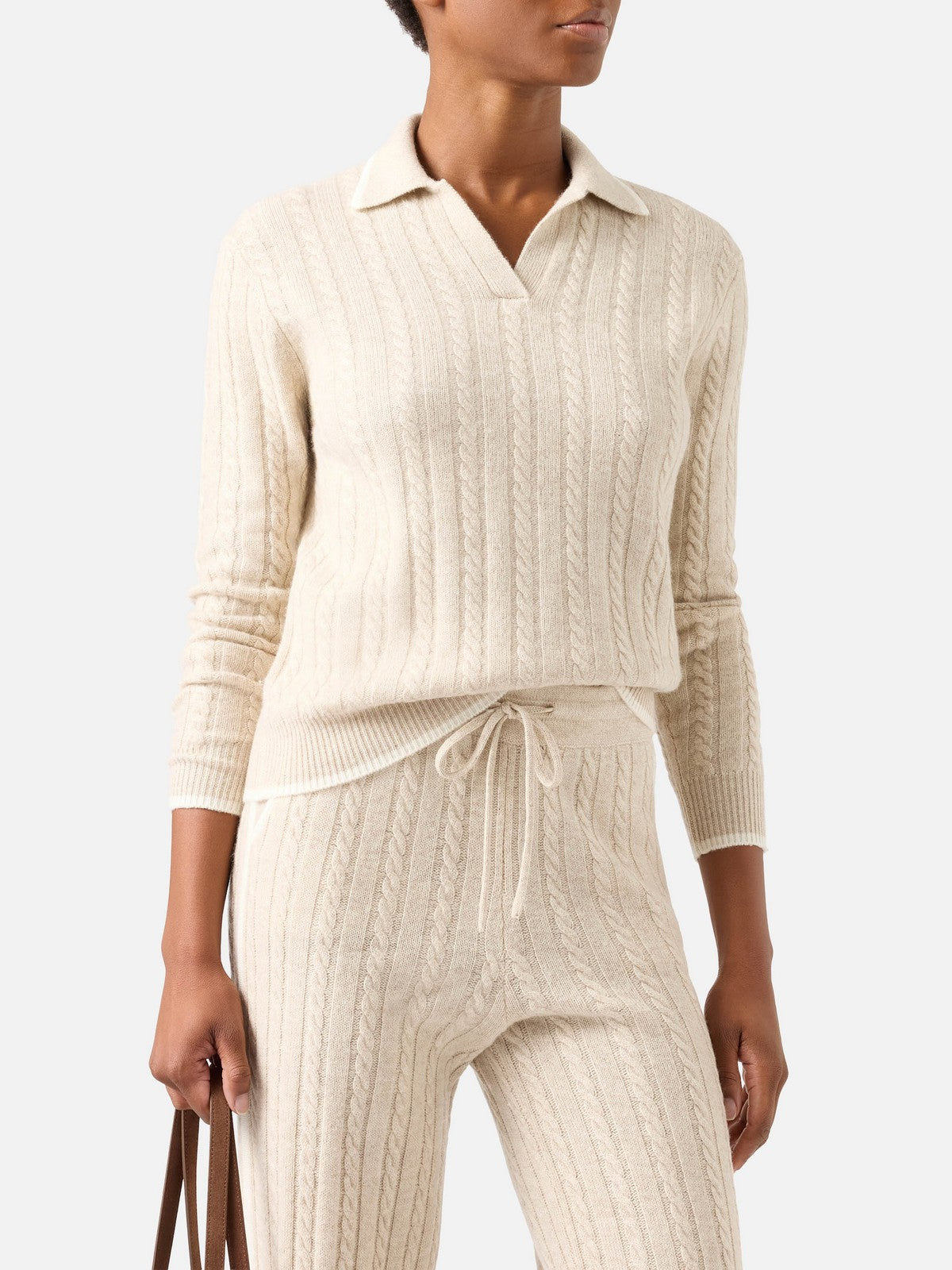 MC2 SAINT BARTH Polo Donna 11 BEIGE - CLICHY 00027M gioboutiqueweb